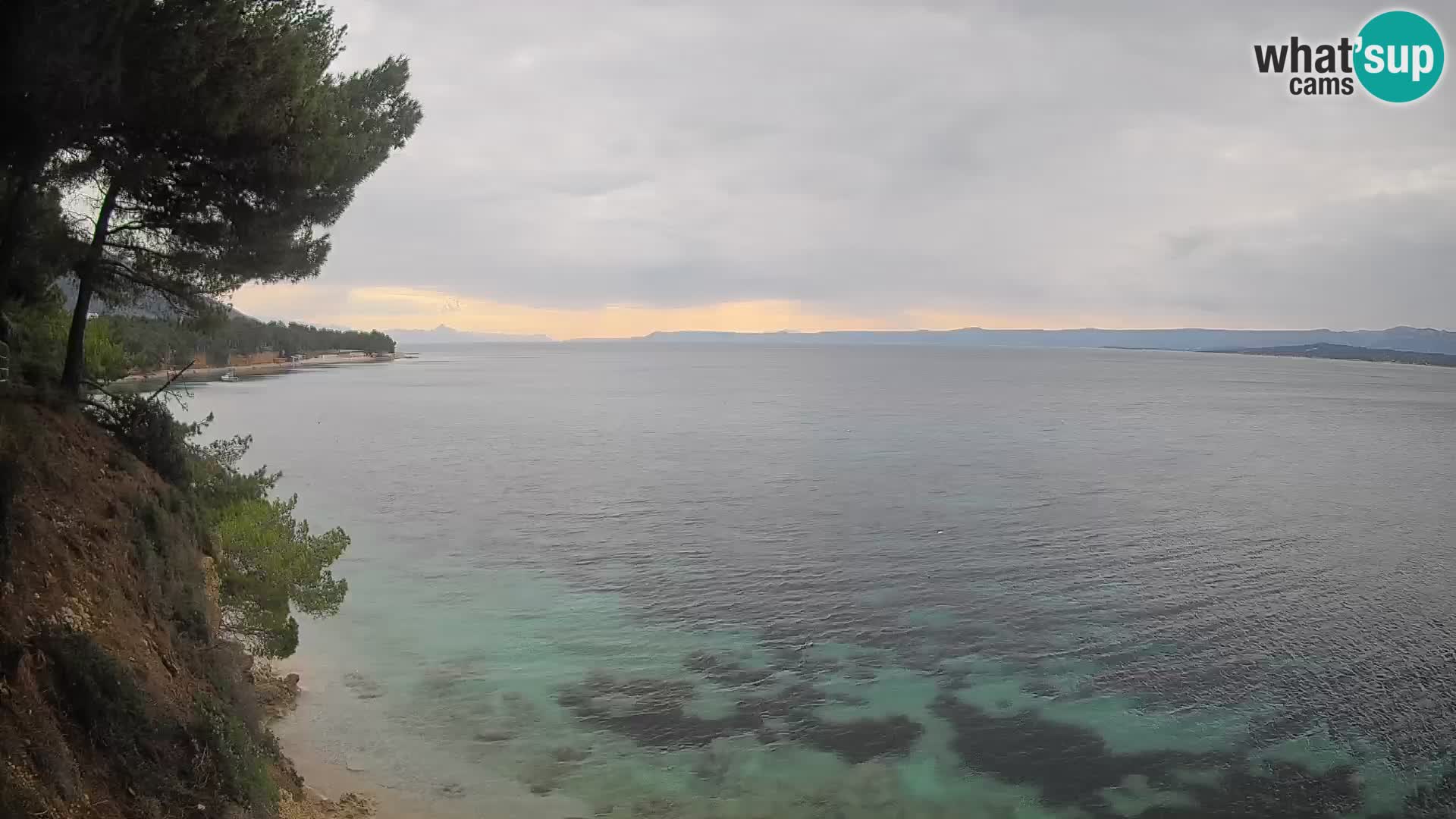 Webcam Strand Potočine Bol – Liveblick auf Borak Beach, Insel Brač