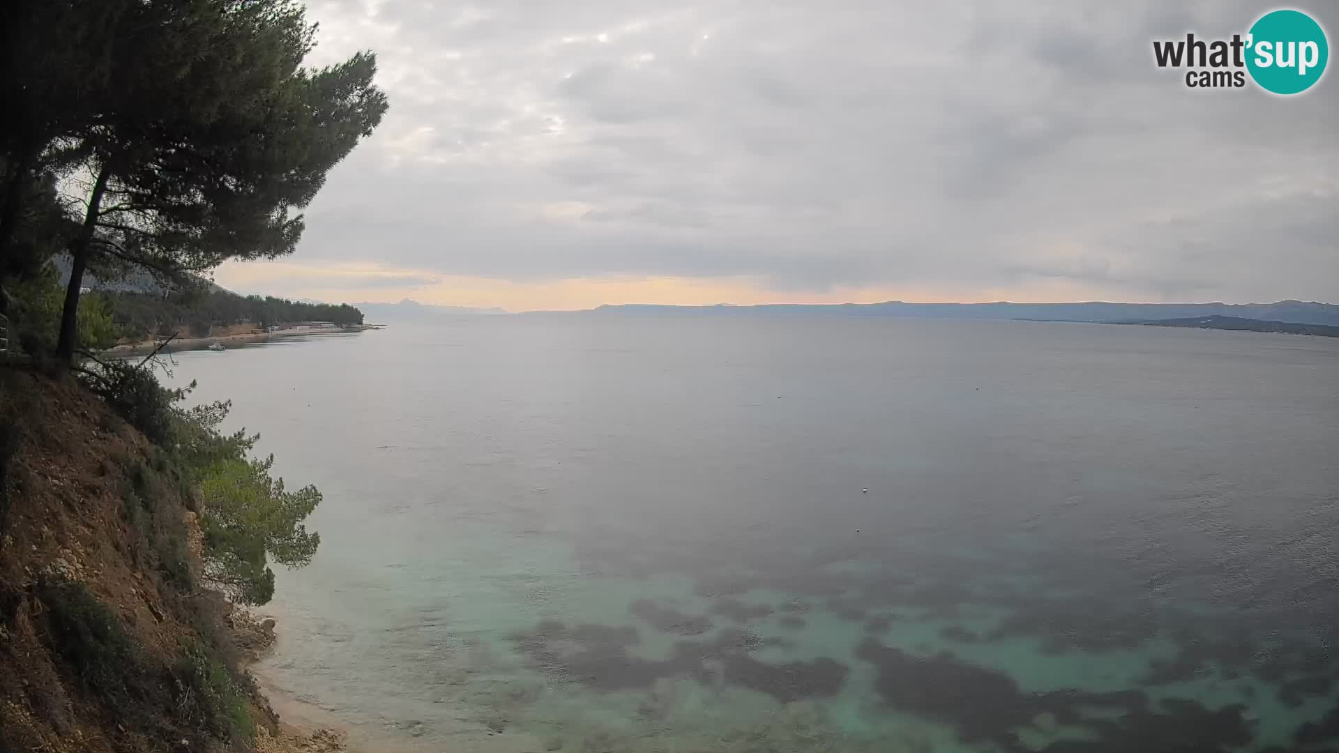Webcam Playa Potočine Bol – Vista en vivo de Borak Beach, Isla de Brač