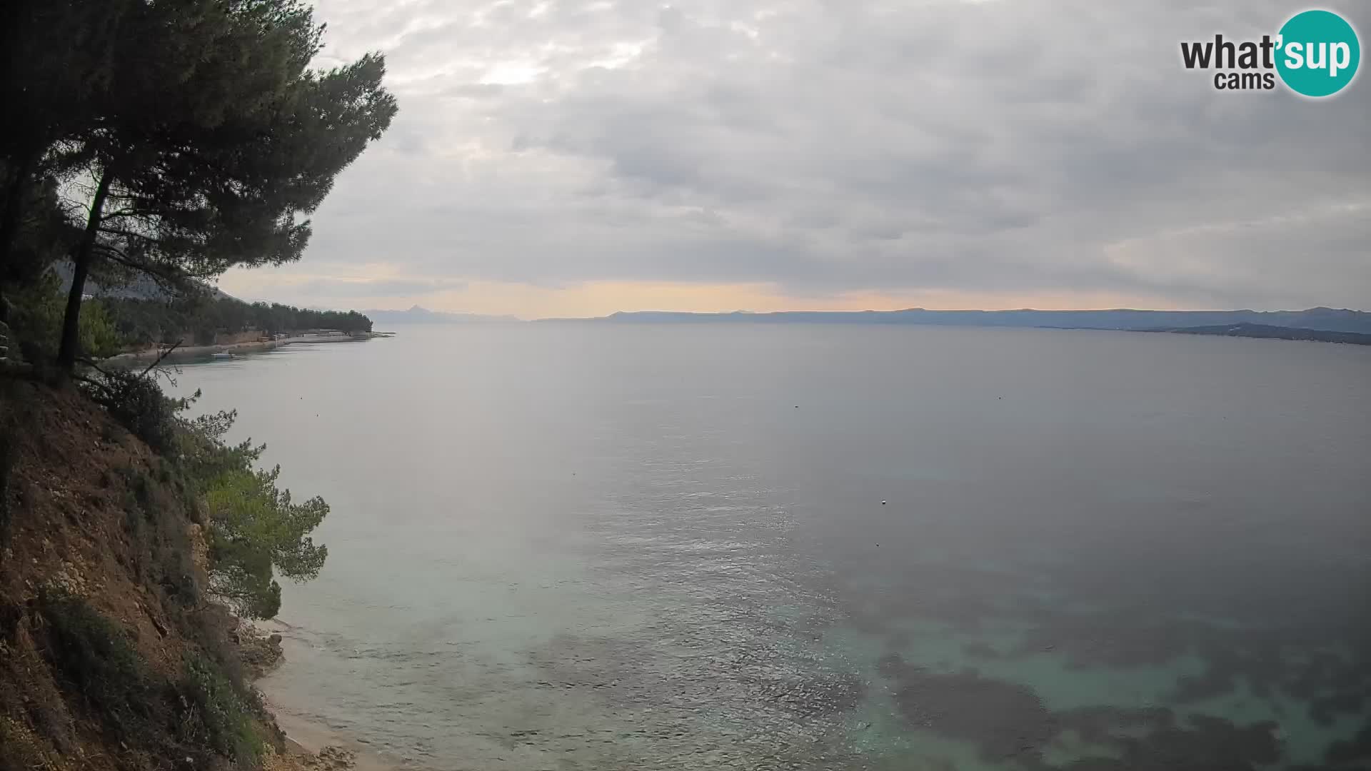 Webcam Playa Potočine Bol – Vista en vivo de Borak Beach, Isla de Brač