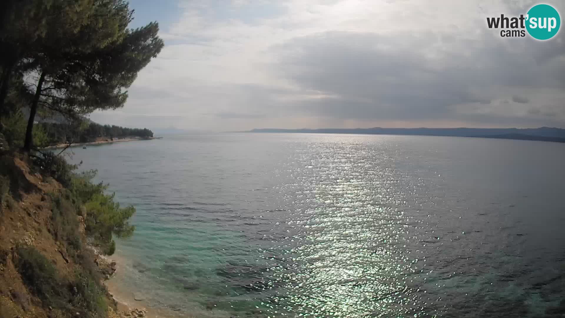 Webcam Potočine Beach Bol – Live View of Borak Beach, Brač Island