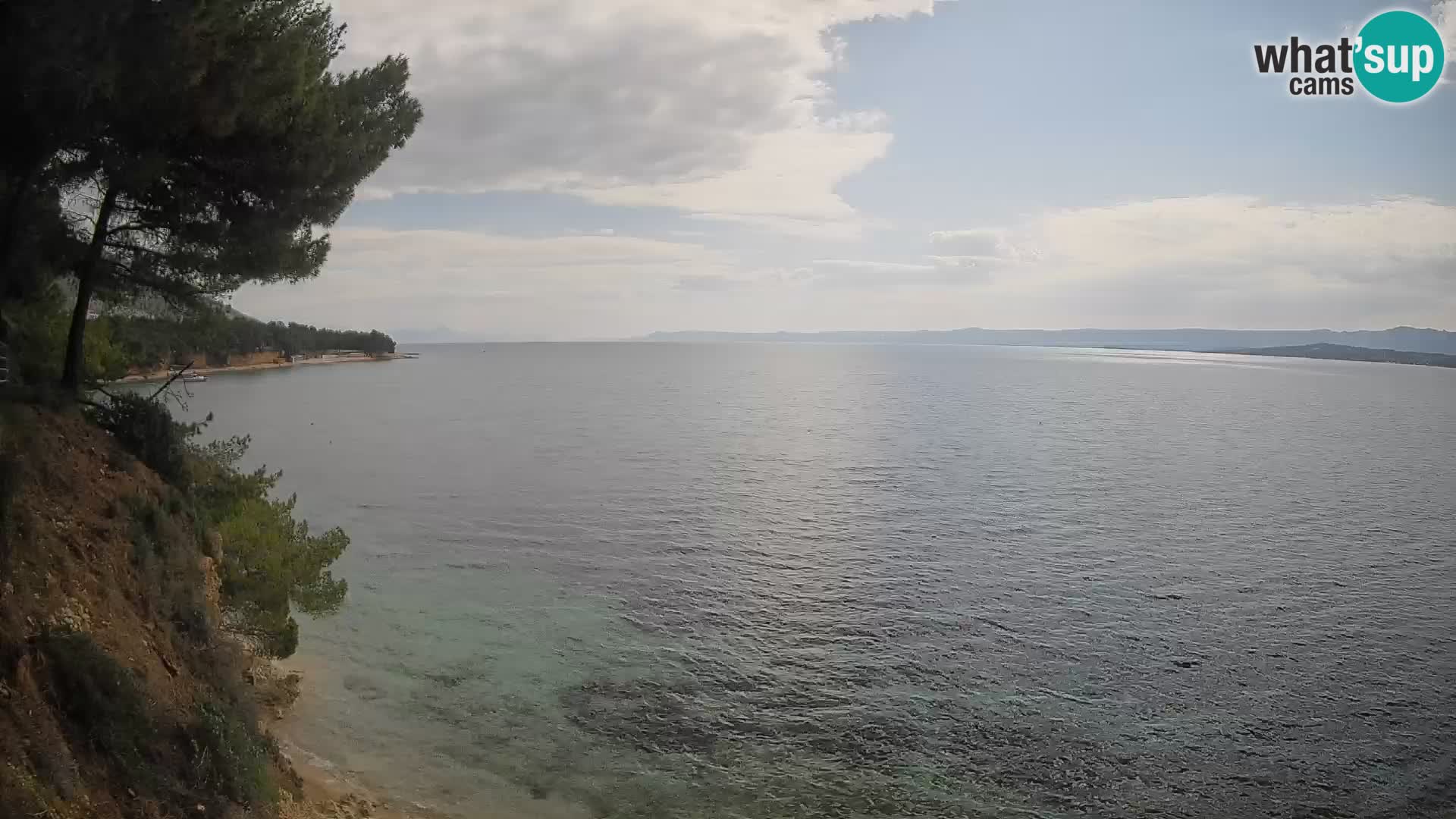 Webcam Potočine Beach Bol – Live View of Borak Beach, Brač Island