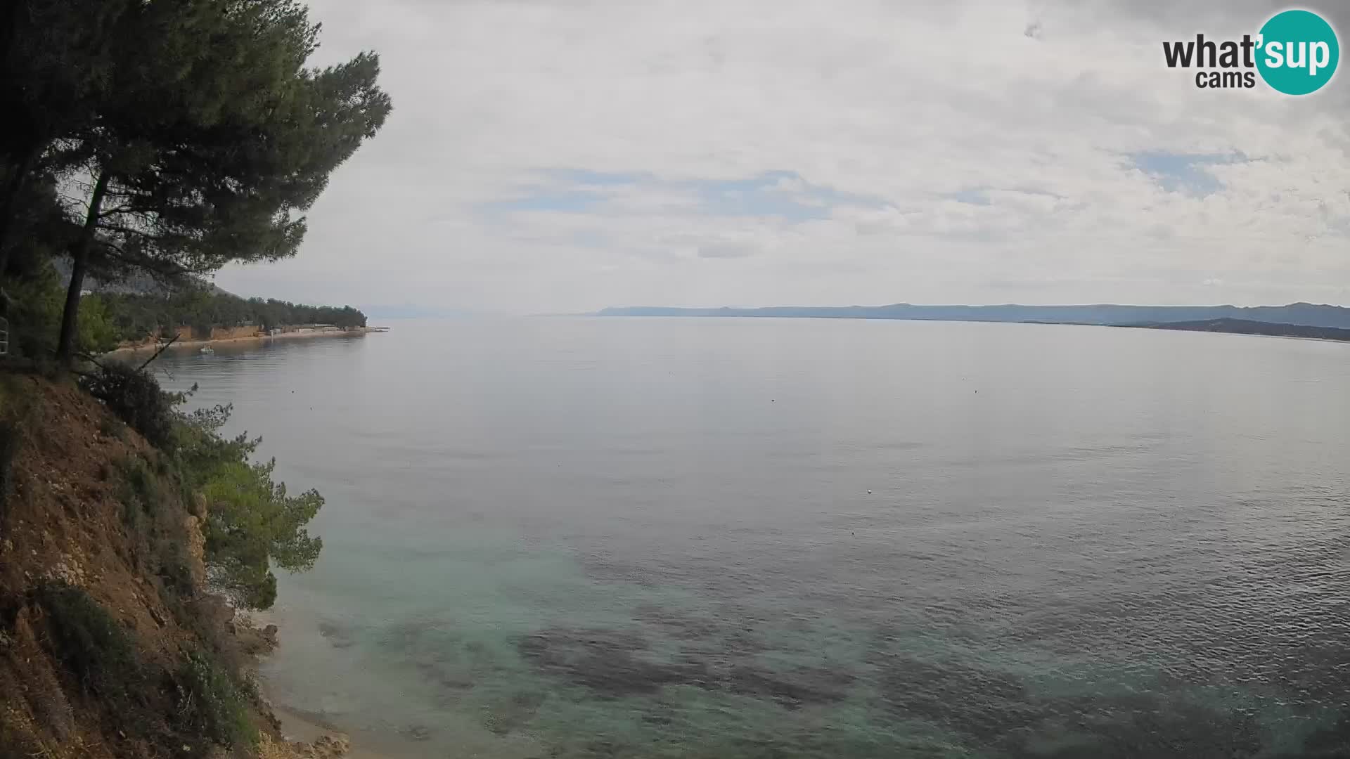 Webcam Potočine Beach Bol – Live View of Borak Beach, Brač Island