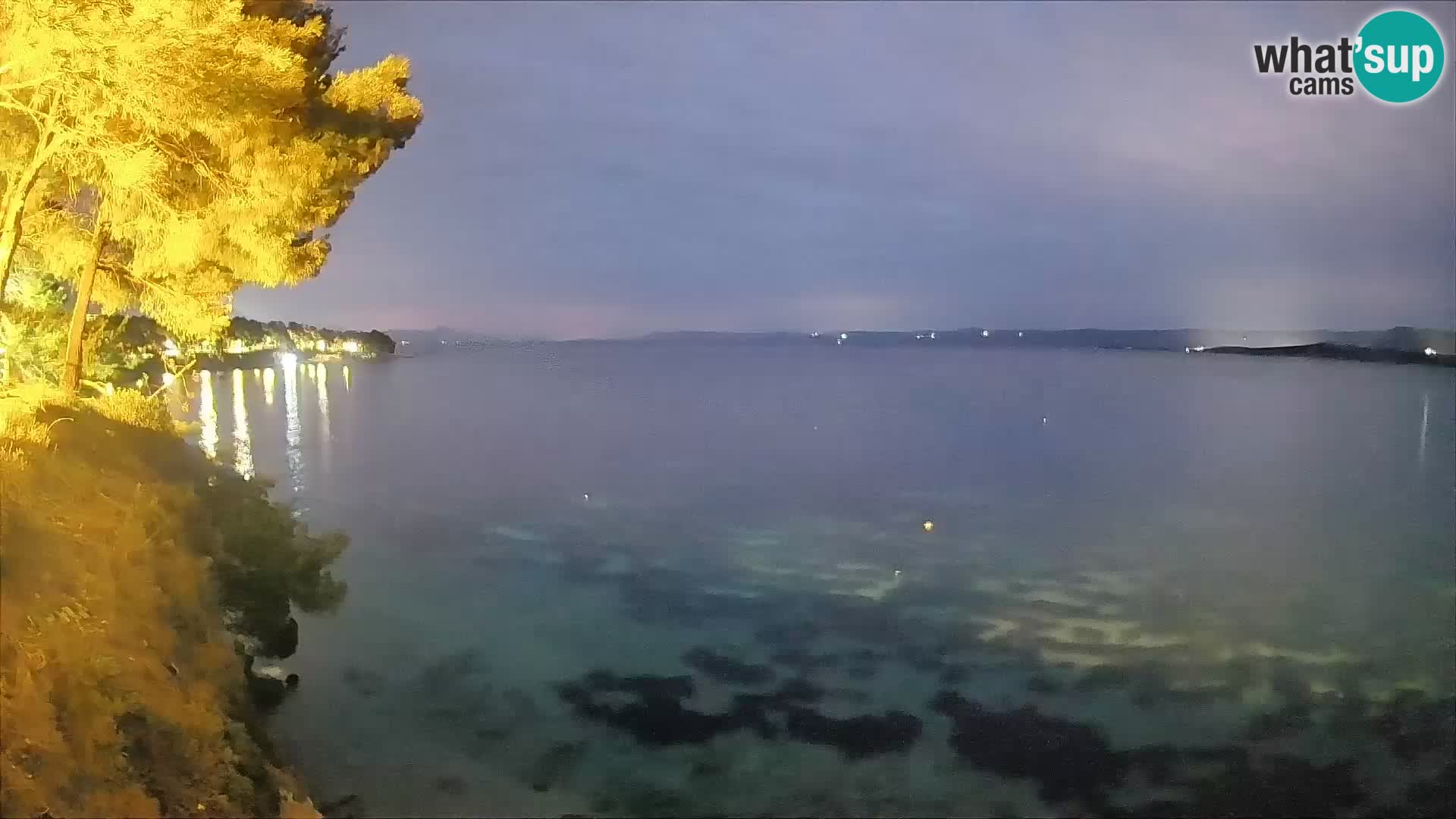 Webcam plage Potočine Bol – Vue en direct sur Borak Beach, île de Brač