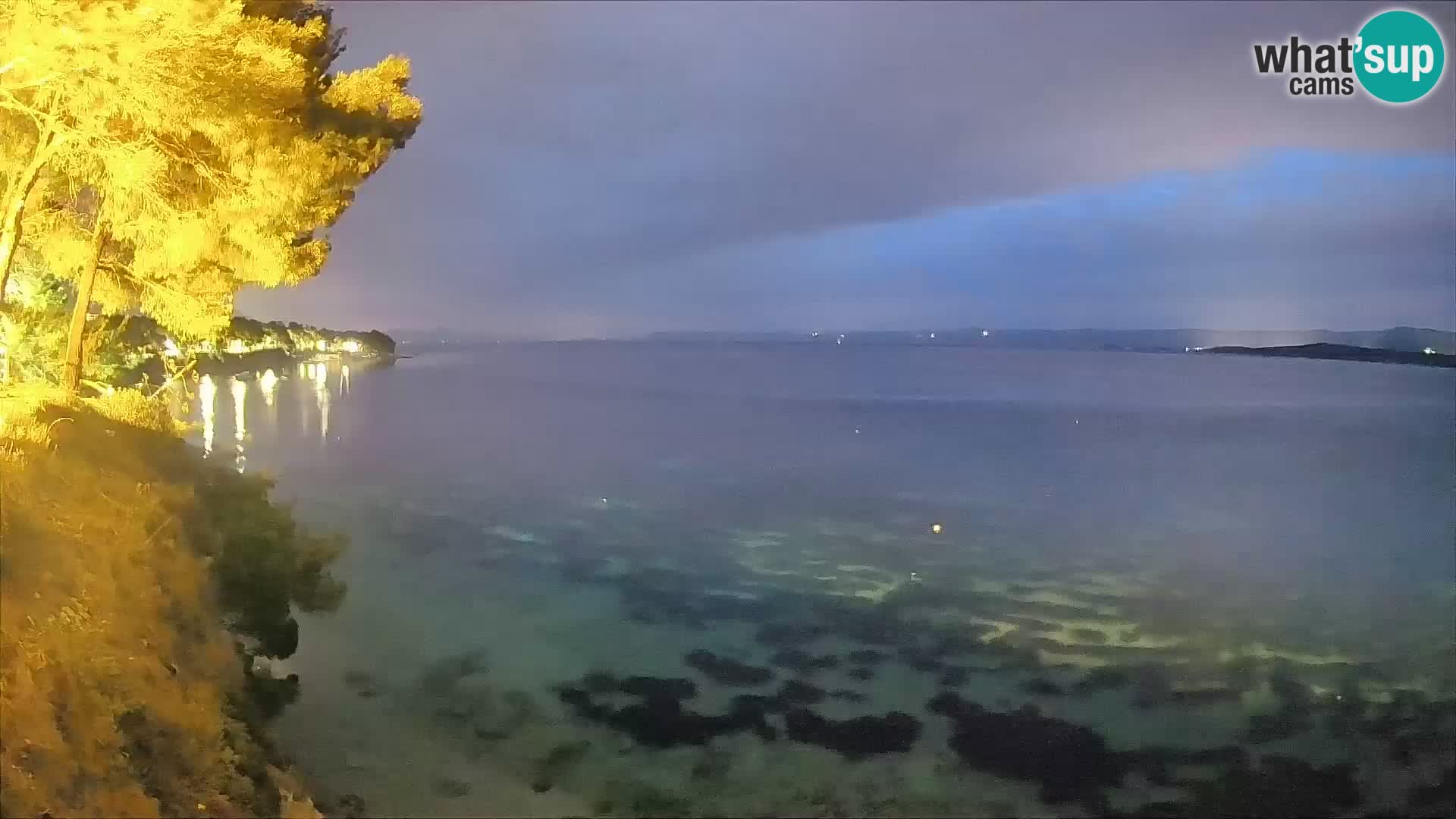 Webcam Potočine Beach Bol – Live View of Borak Beach, Brač Island