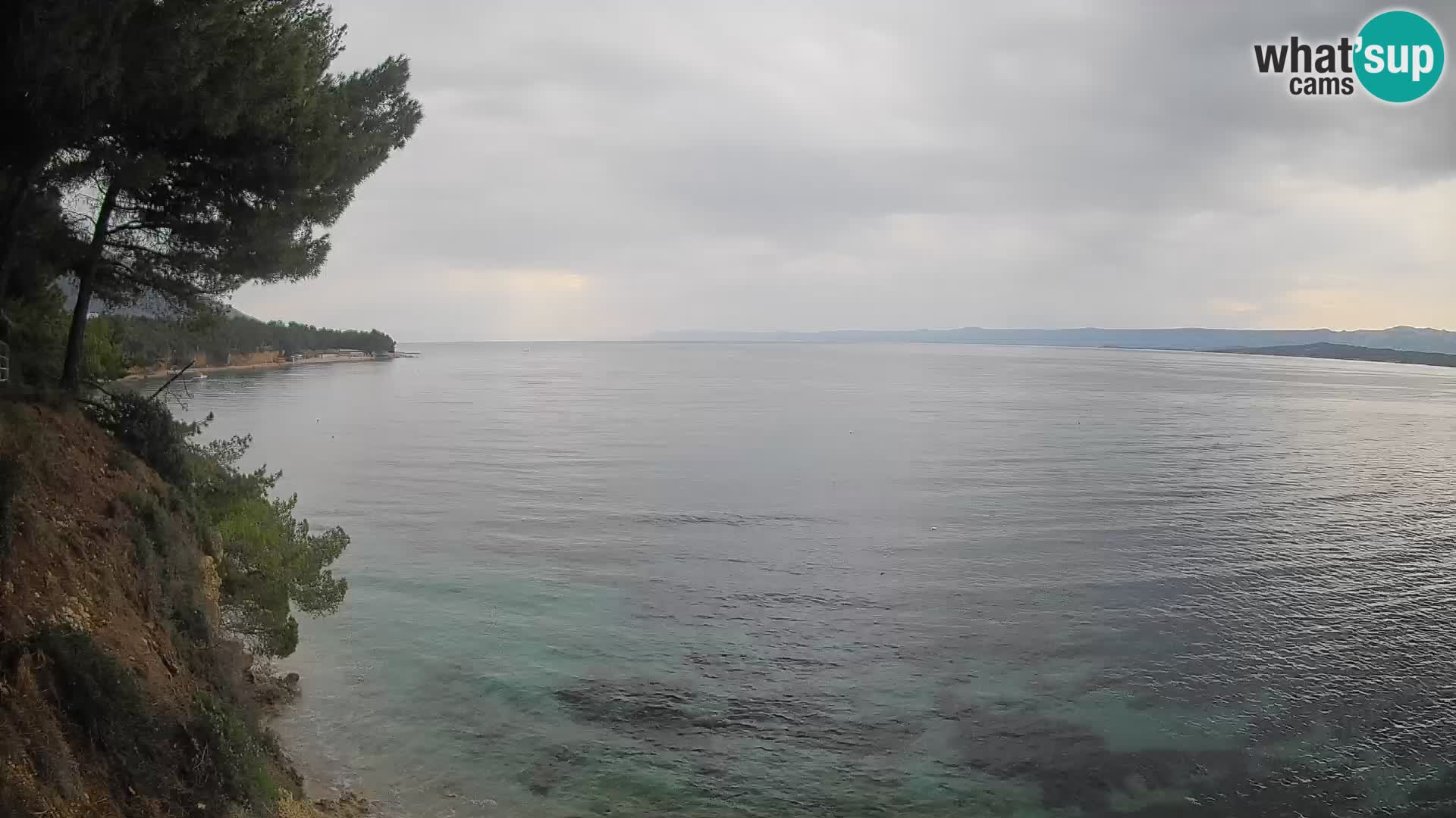 Webcam Potočine Beach Bol – Live View of Borak Beach, Brač Island