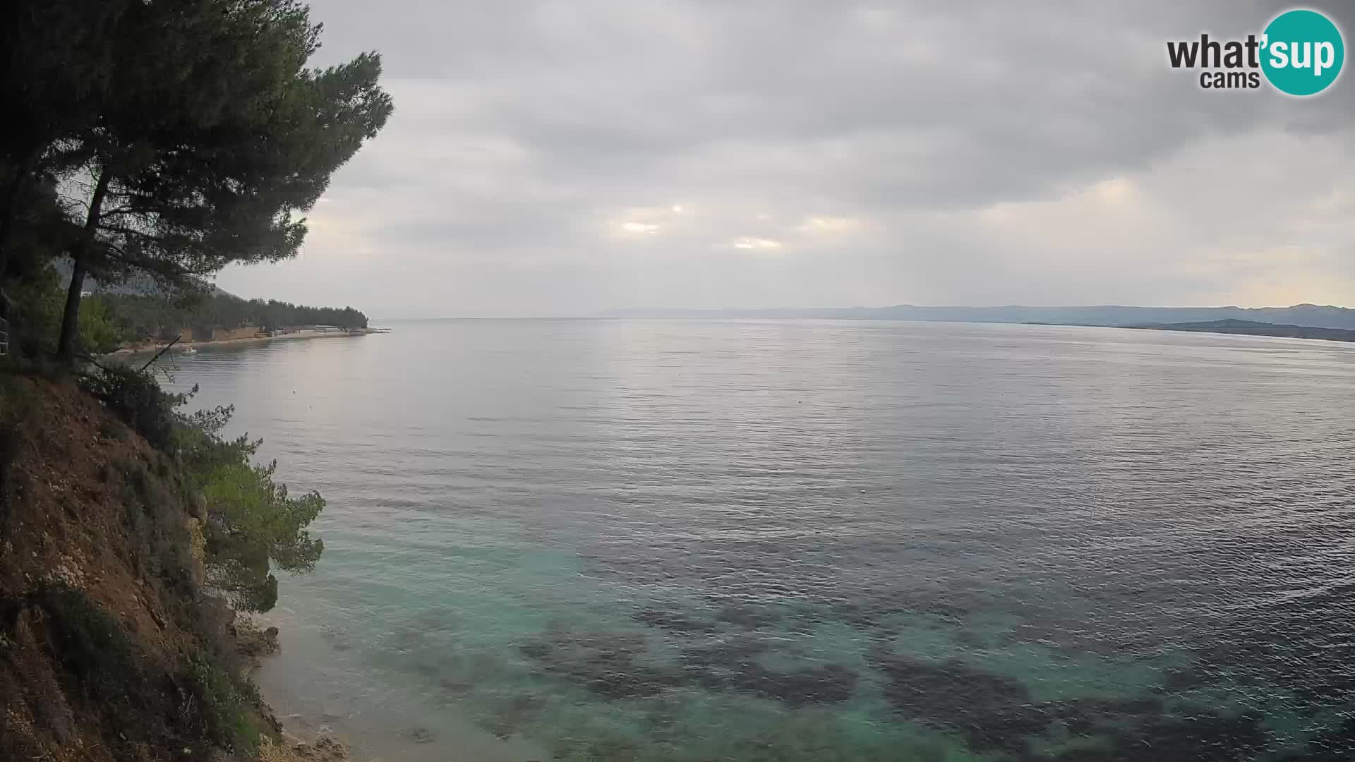 Webcam Potočine Beach Bol – Live View of Borak Beach, Brač Island