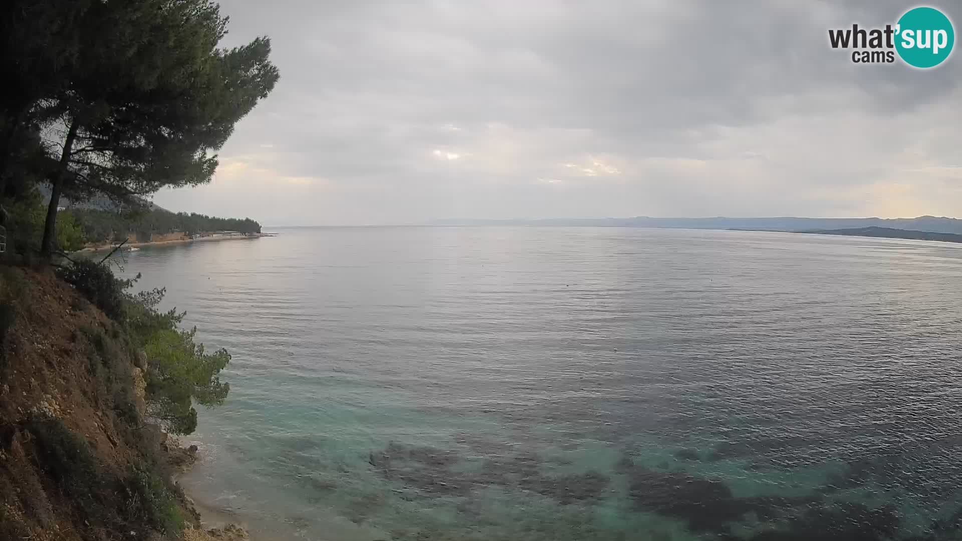 Webcam plage Potočine Bol – Vue en direct sur Borak Beach, île de Brač
