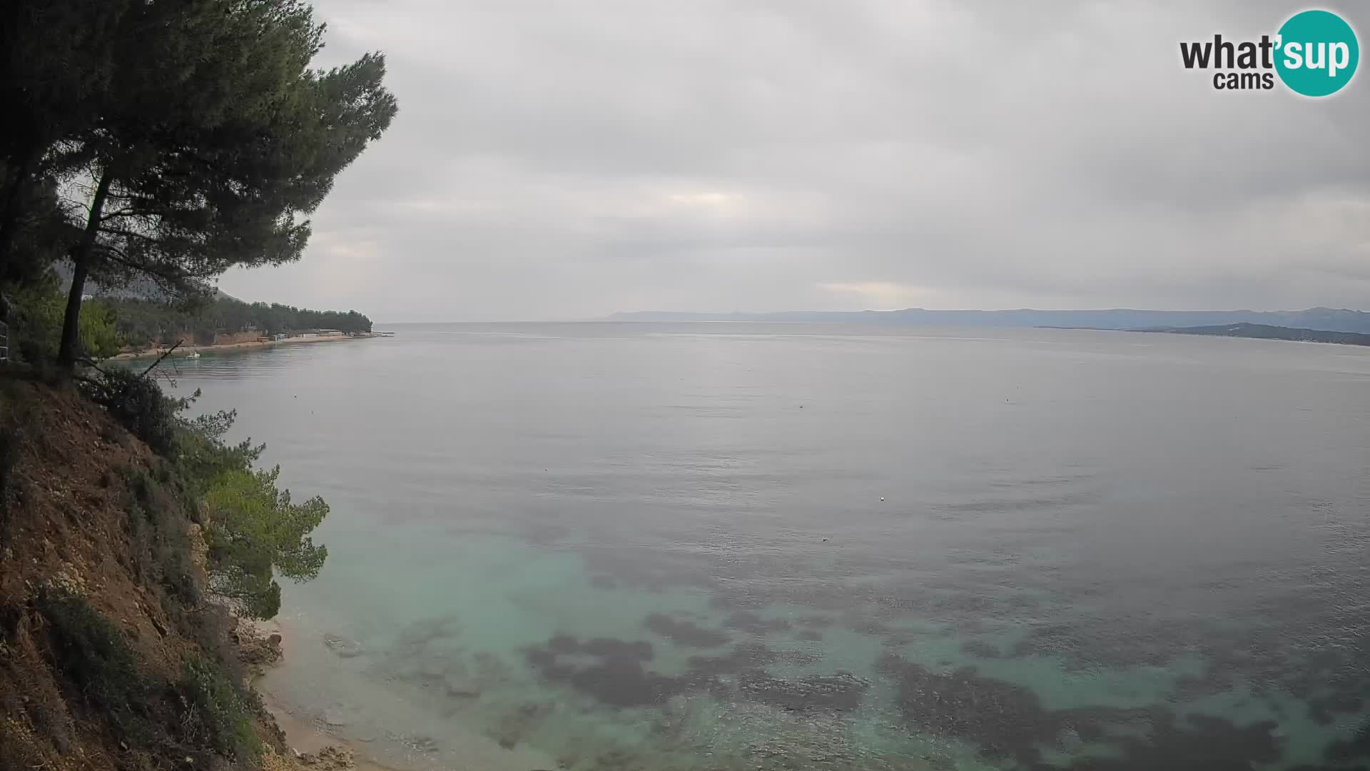 Webcam Strand Potočine Bol – Liveblick auf Borak Beach, Insel Brač