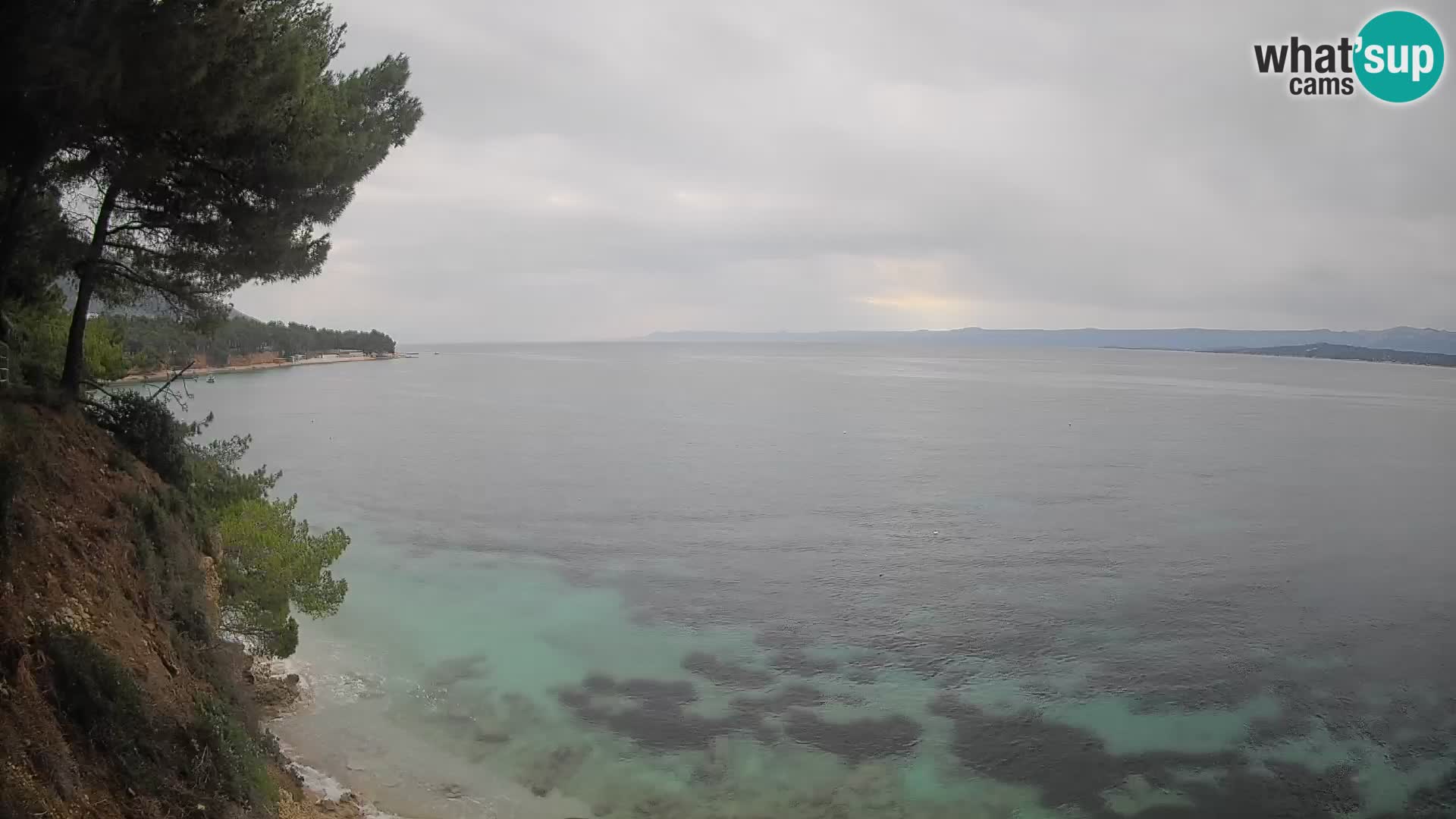 Webcam Strand Potočine Bol – Liveblick auf Borak Beach, Insel Brač