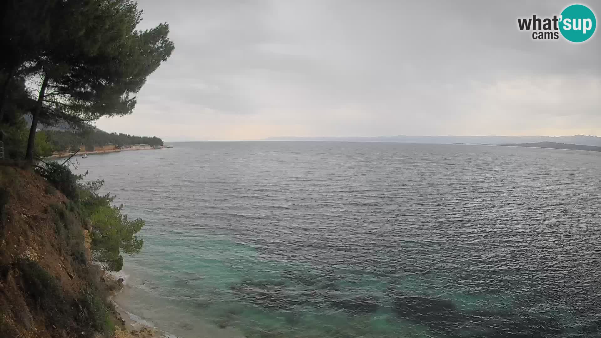 Webcam Strand Potočine Bol – Liveblick auf Borak Beach, Insel Brač