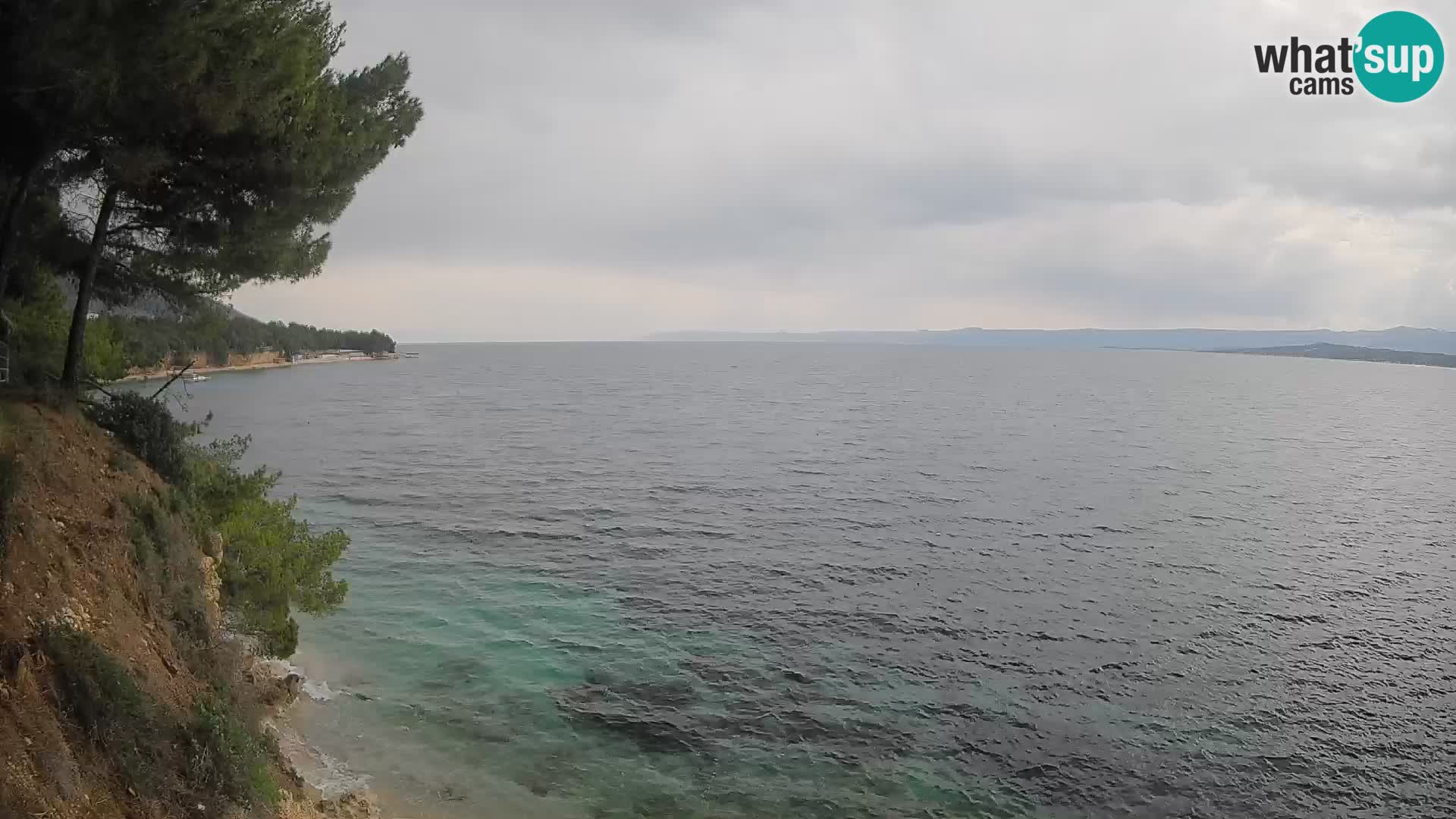 Webcam Potočine Beach Bol – Live View of Borak Beach, Brač Island