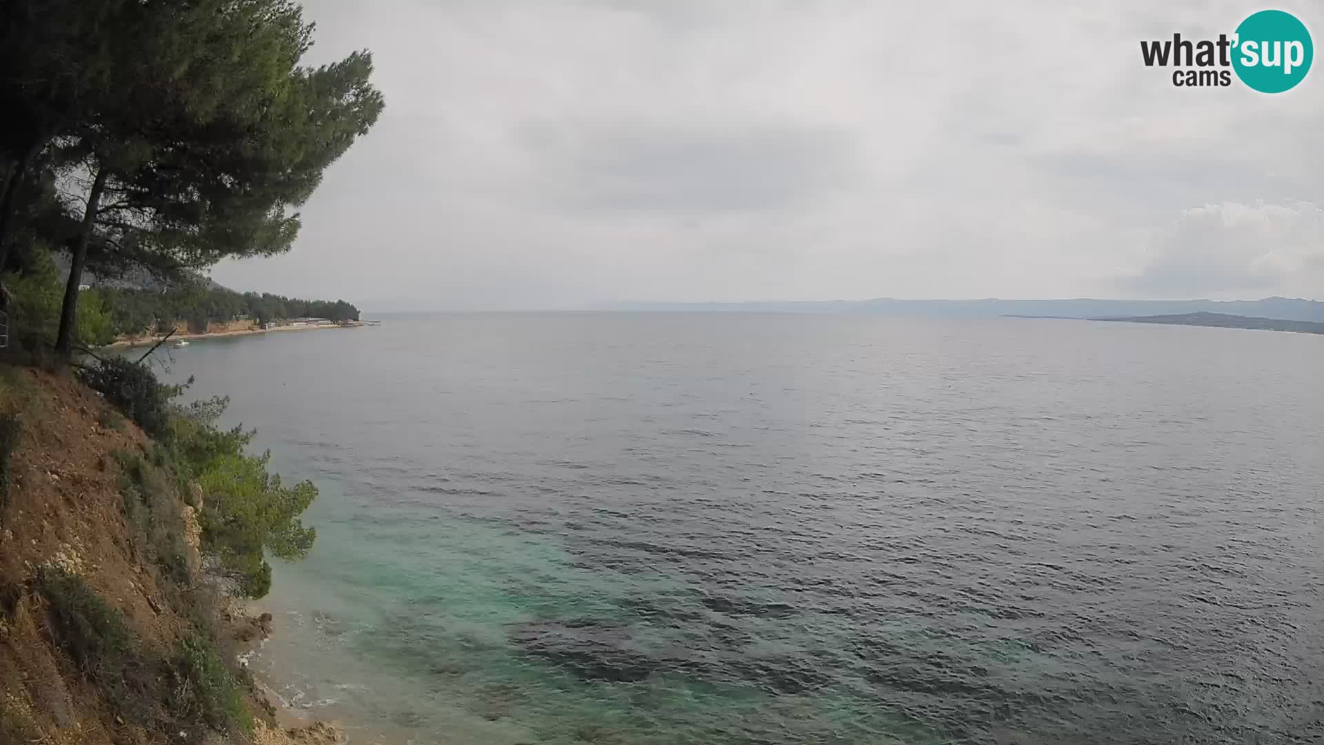 Webcam Strand Potočine Bol – Liveblick auf Borak Beach, Insel Brač