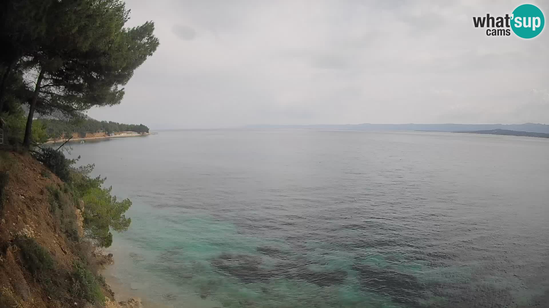 Webcam Potočine Beach Bol – Live View of Borak Beach, Brač Island