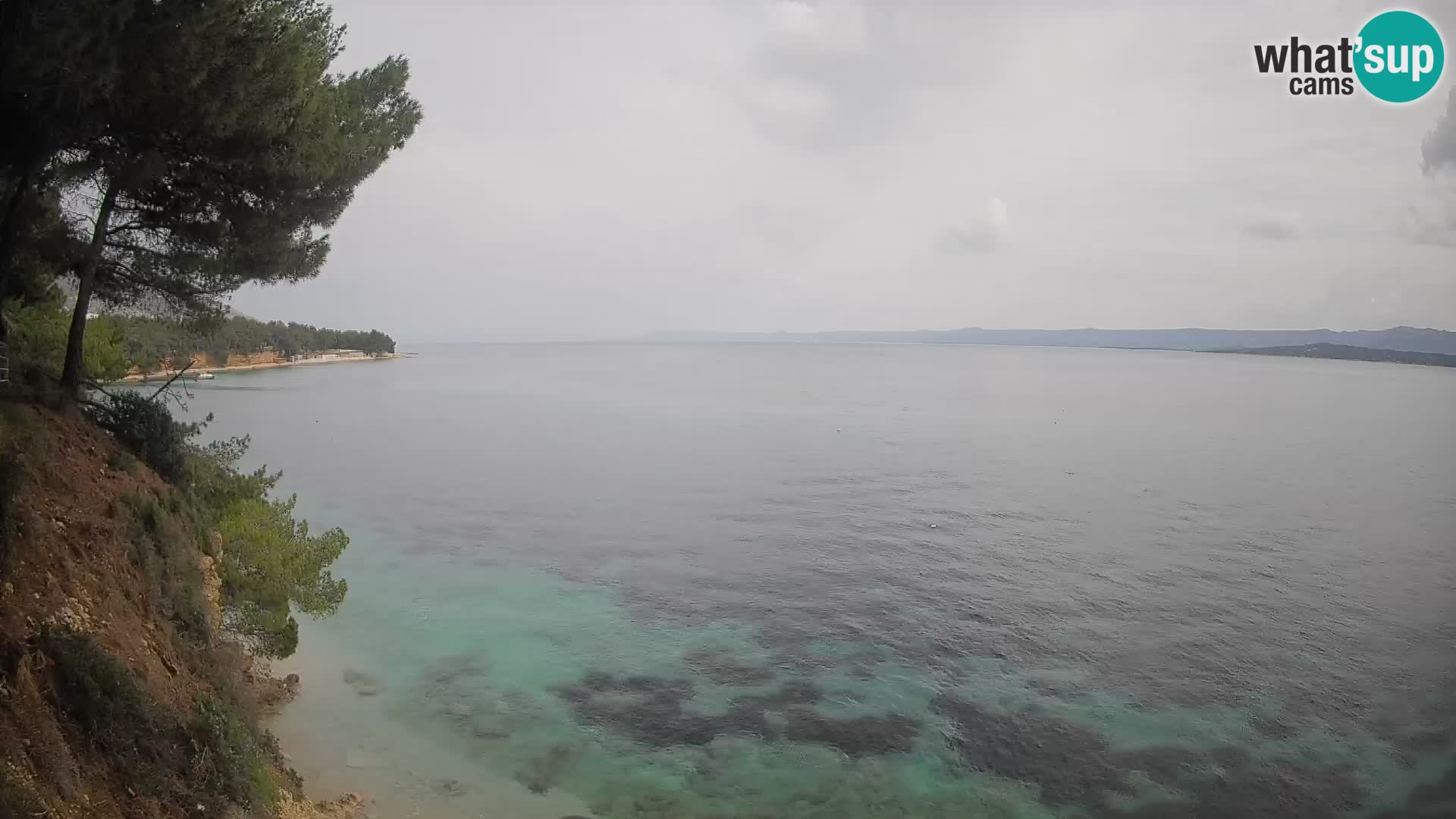 Webcam Strand Potočine Bol – Liveblick auf Borak Beach, Insel Brač