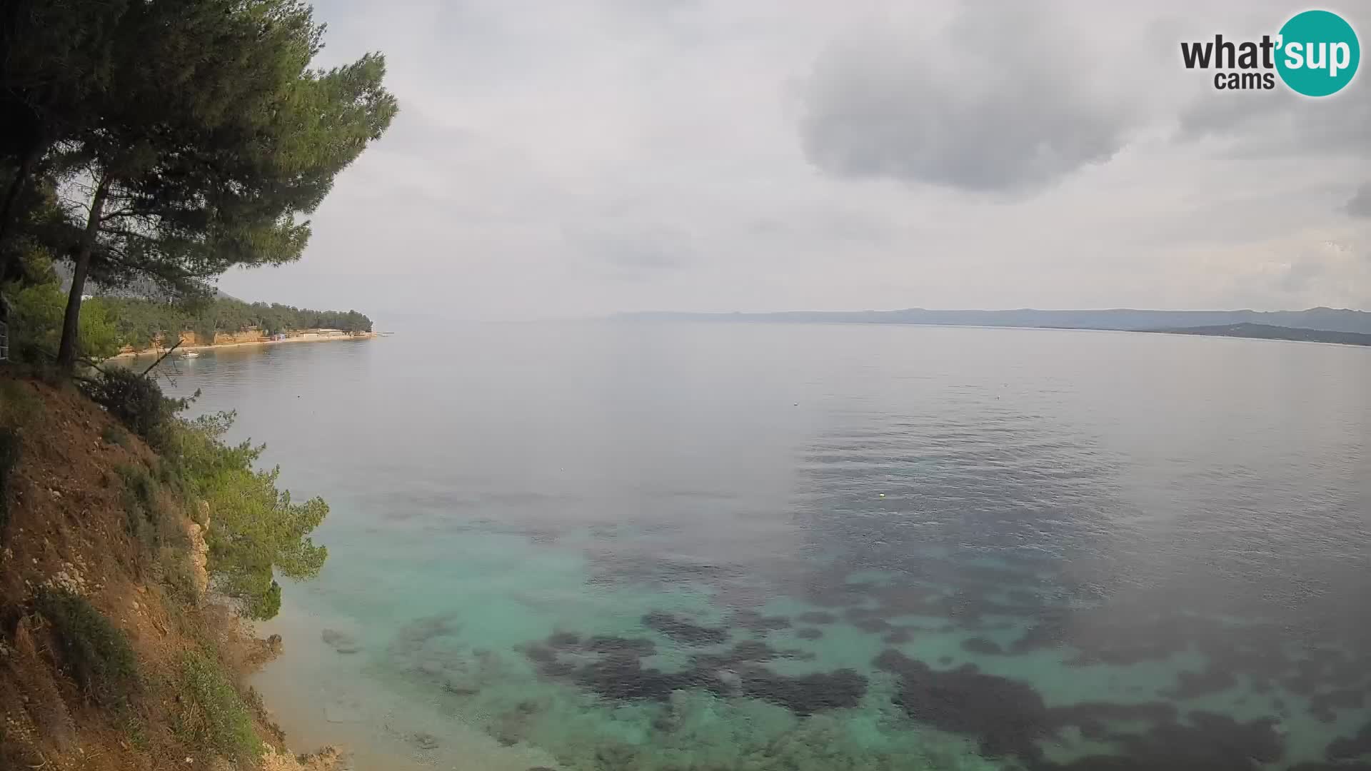 Webcam Potočine Beach Bol – Live View of Borak Beach, Brač Island