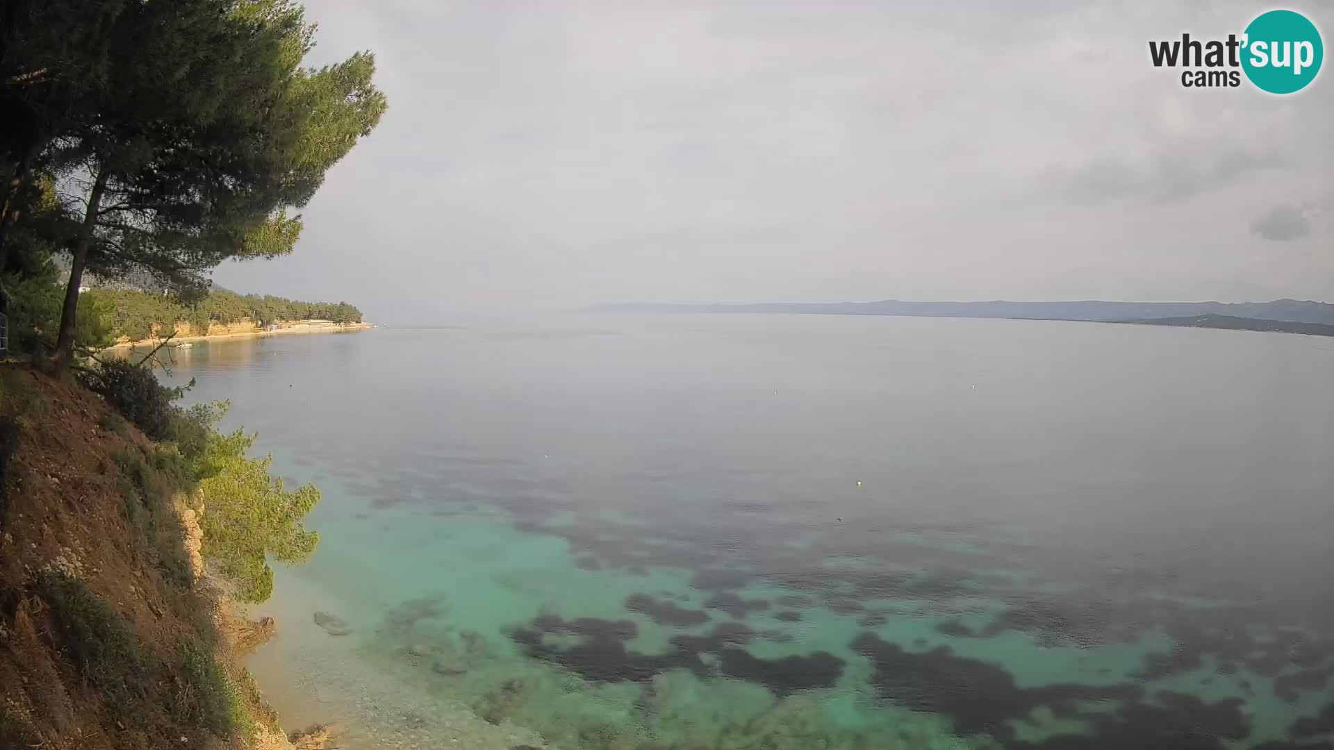 Webcam Strand Potočine Bol – Liveblick auf Borak Beach, Insel Brač