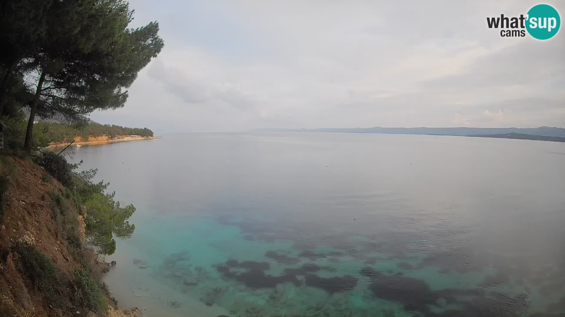Webcam Strand Potočine Bol – Liveblick auf Borak Beach, Insel Brač