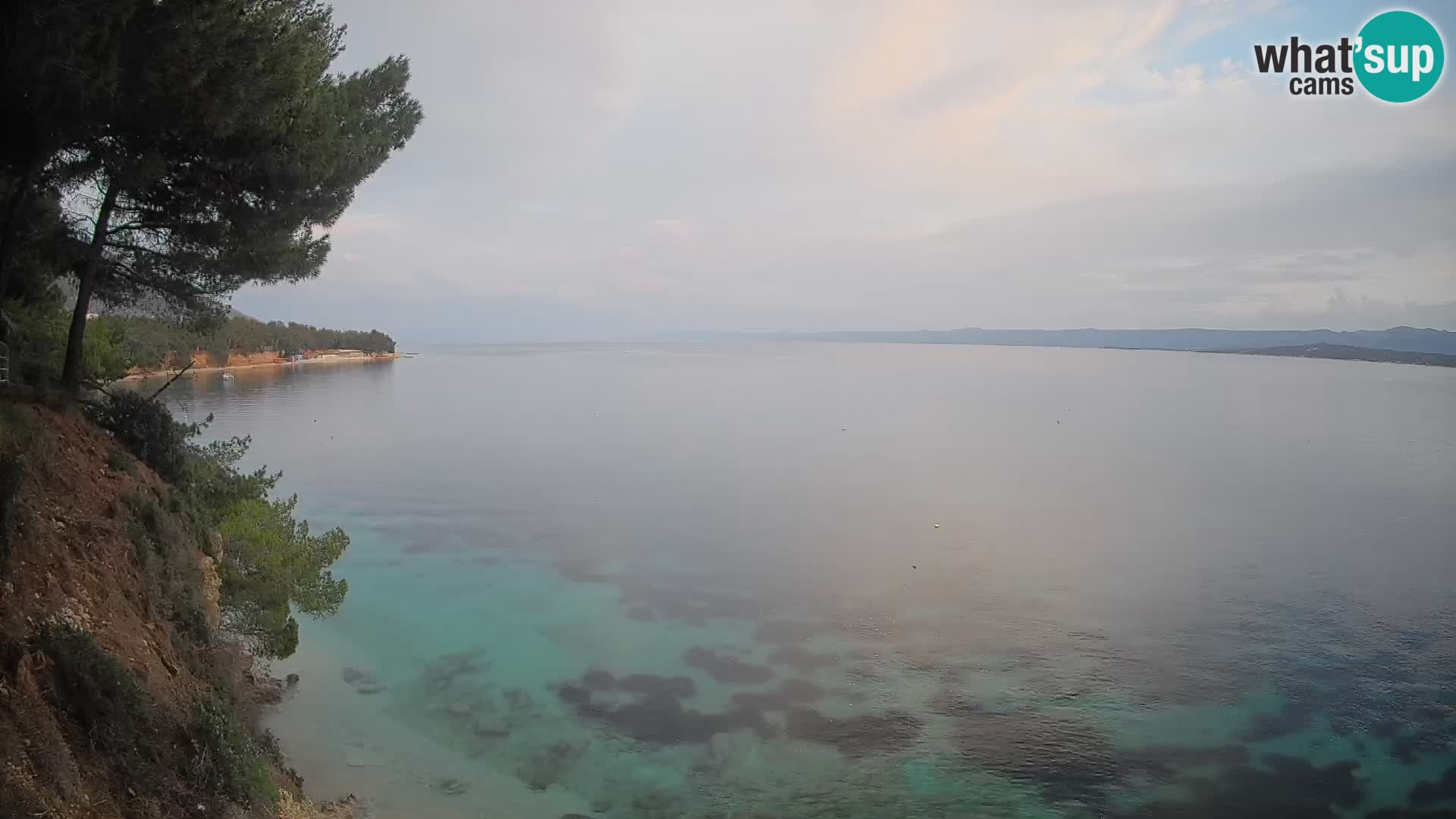 Webcam Strand Potočine Bol – Liveblick auf Borak Beach, Insel Brač