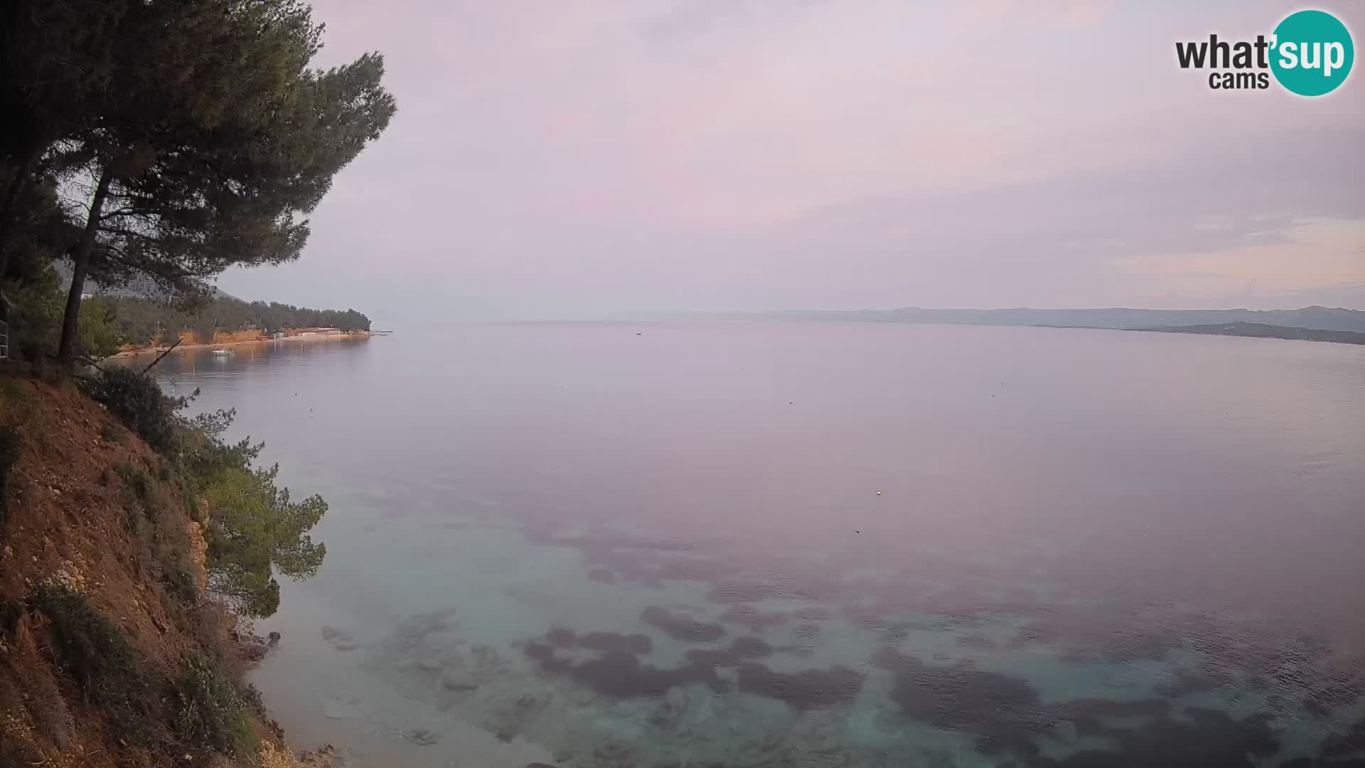 Webcam plage Potočine Bol – Vue en direct sur Borak Beach, île de Brač