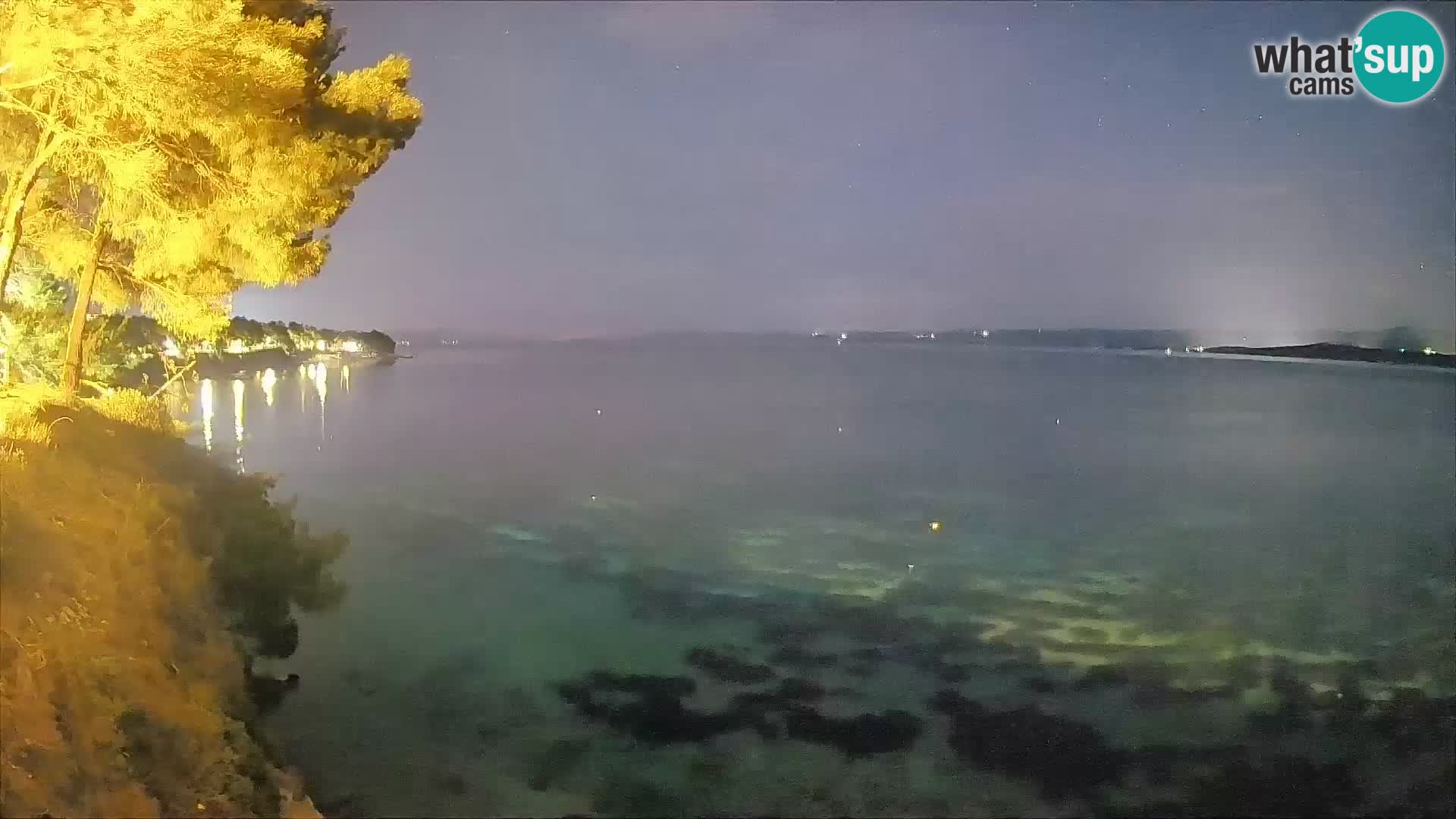 Webcam Playa Potočine Bol – Vista en vivo de Borak Beach, Isla de Brač