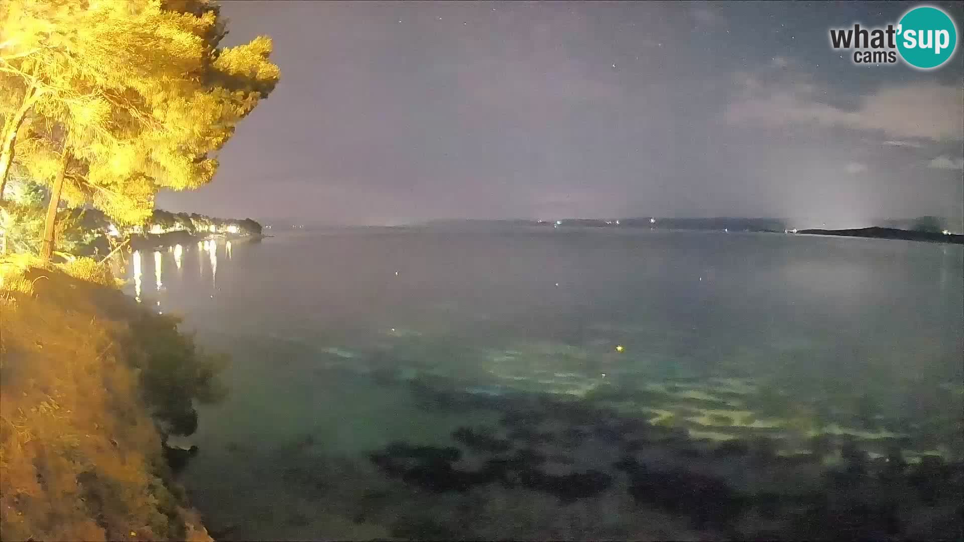 Webcam Potočine Beach Bol – Live View of Borak Beach, Brač Island