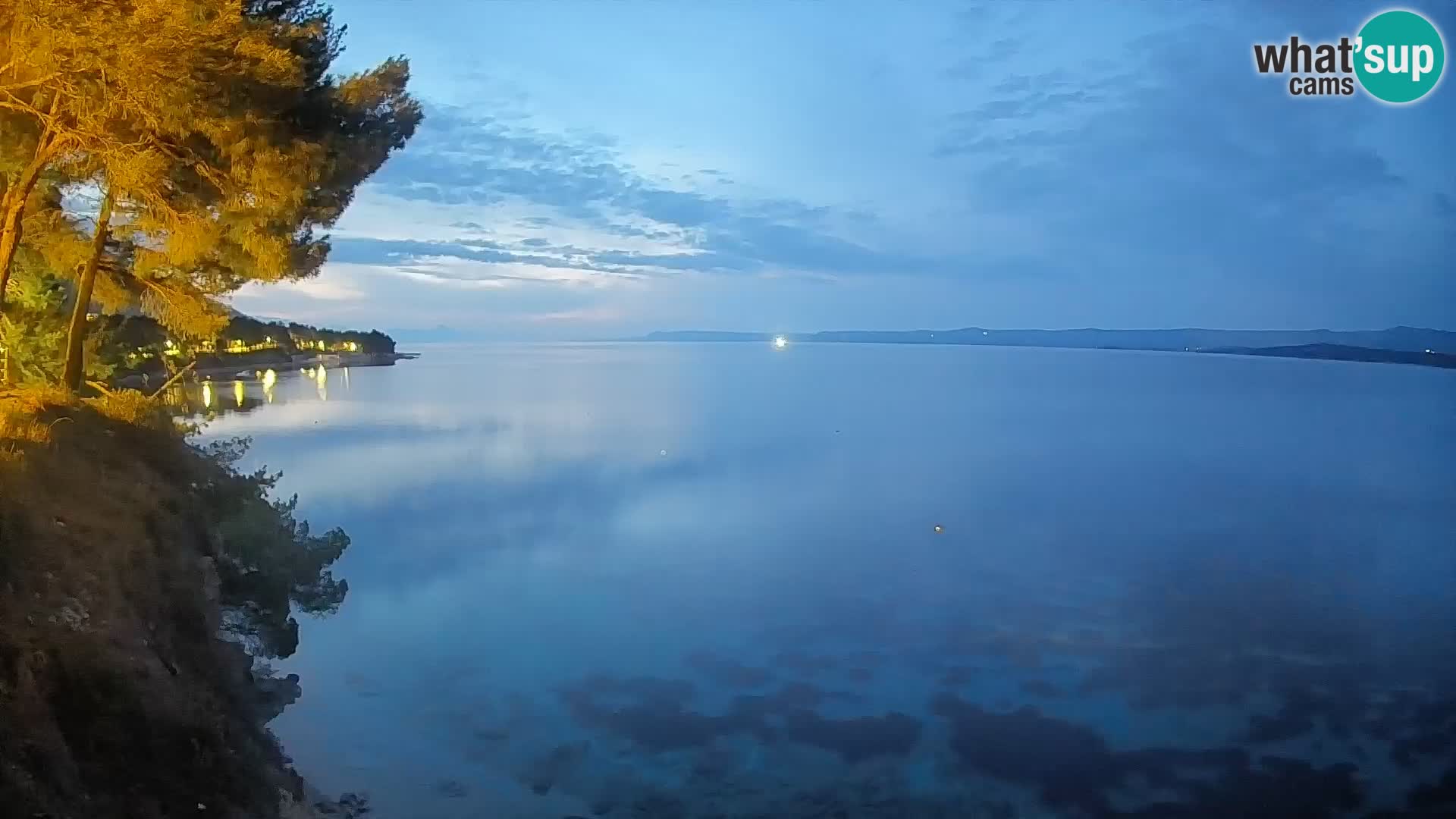 Webcam Potočine Beach Bol – Live View of Borak Beach, Brač Island