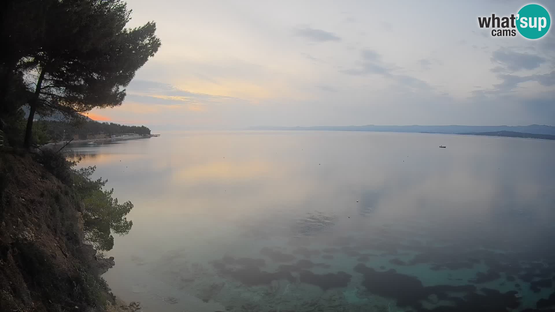 Webcam Potočine Beach Bol – Live View of Borak Beach, Brač Island