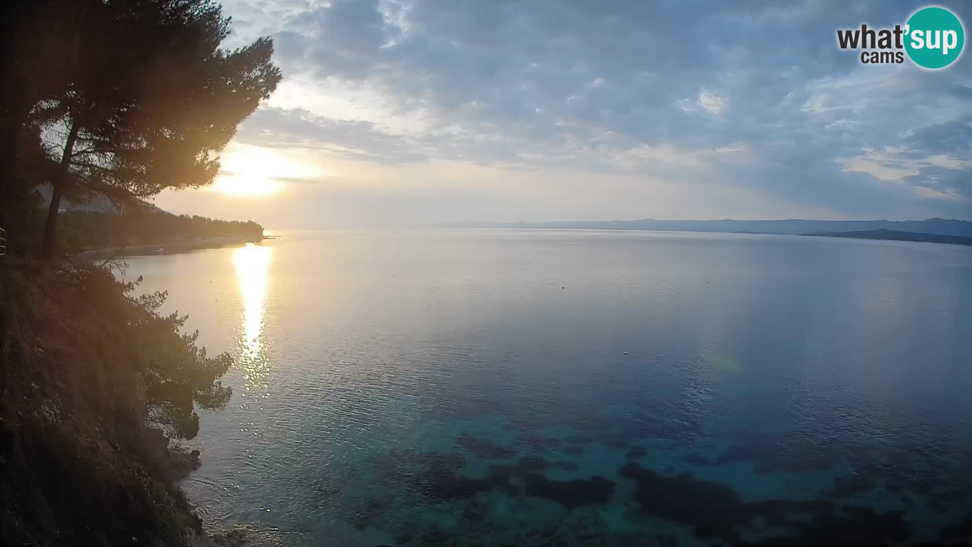 Webcam Strand Potočine Bol – Liveblick auf Borak Beach, Insel Brač