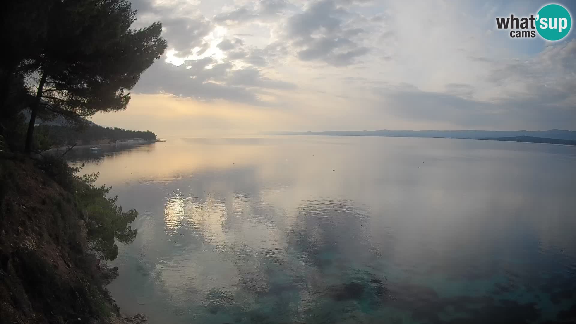Webcam Playa Potočine Bol – Vista en vivo de Borak Beach, Isla de Brač