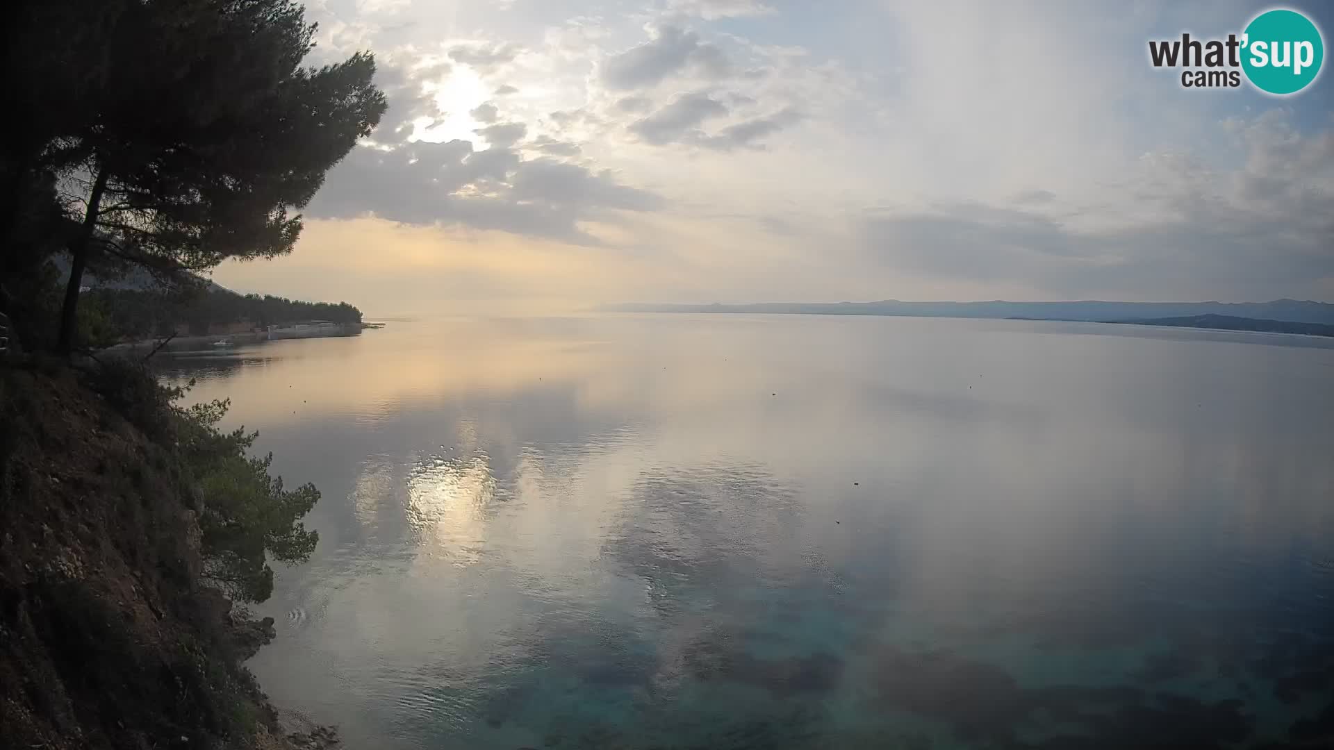 Webcam Strand Potočine Bol – Liveblick auf Borak Beach, Insel Brač