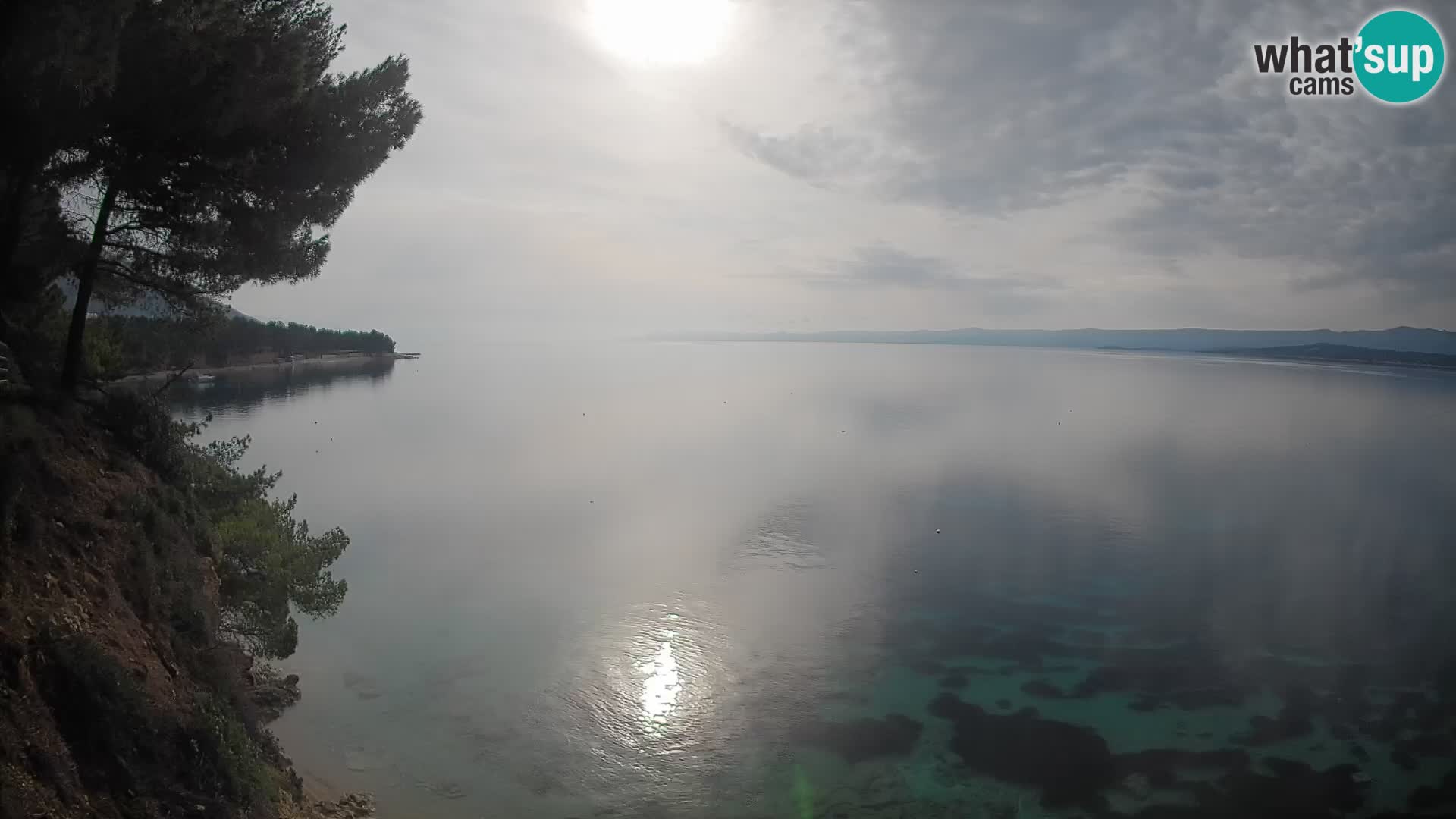 Webcam Strand Potočine Bol – Liveblick auf Borak Beach, Insel Brač