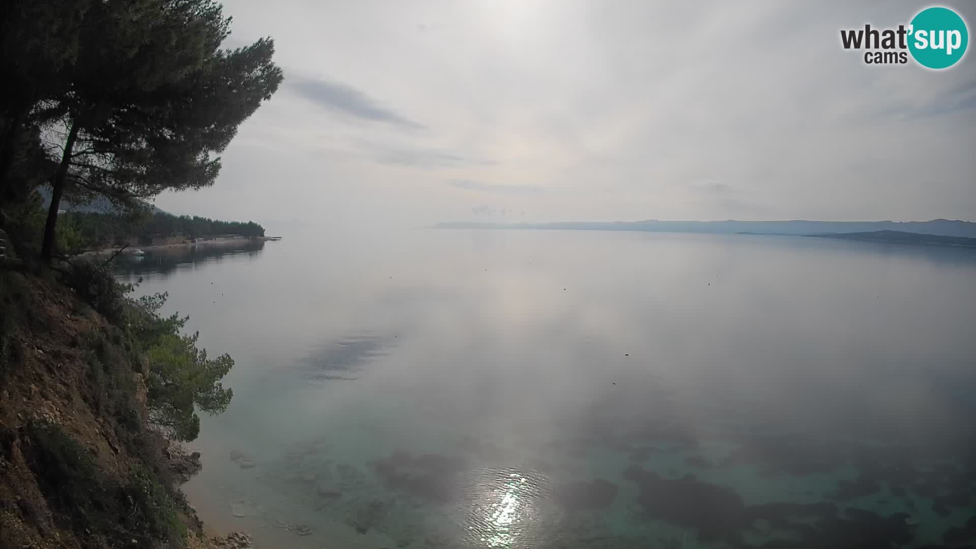 Webcam Strand Potočine Bol – Liveblick auf Borak Beach, Insel Brač