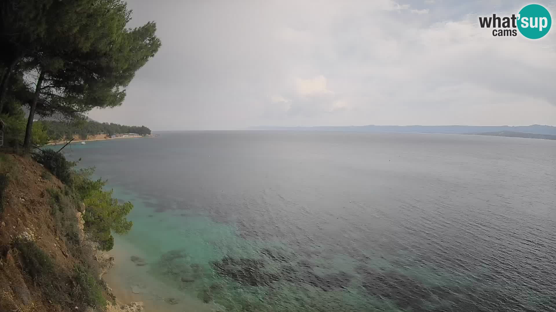 Webcam plage Potočine Bol – Vue en direct sur Borak Beach, île de Brač