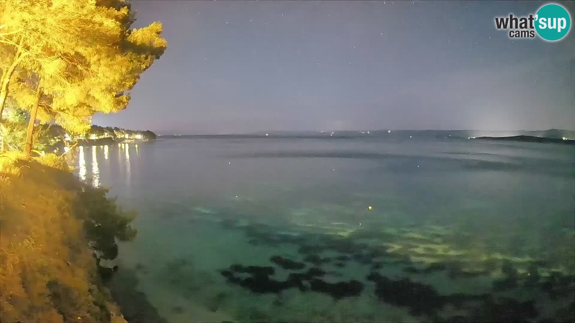 Webcam Potočine Beach Bol – Live View of Borak Beach, Brač Island