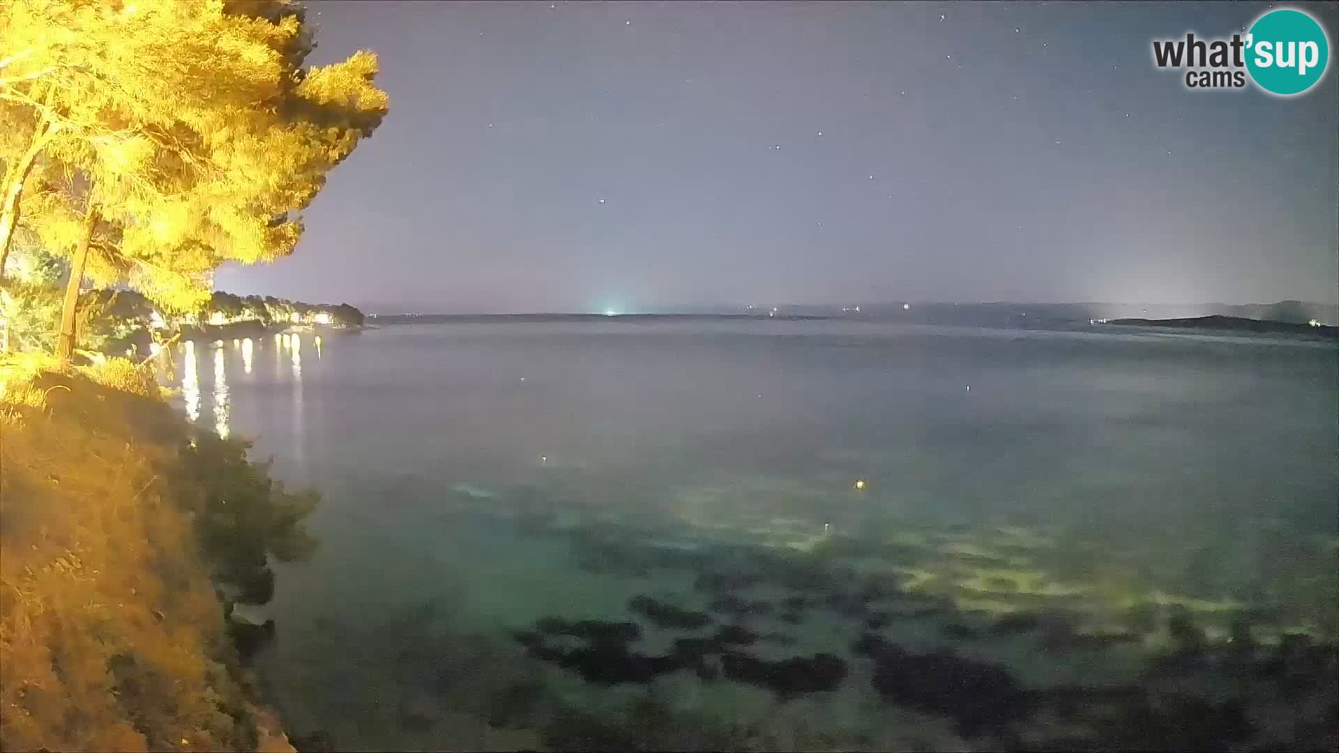 Webcam Playa Potočine Bol – Vista en vivo de Borak Beach, Isla de Brač