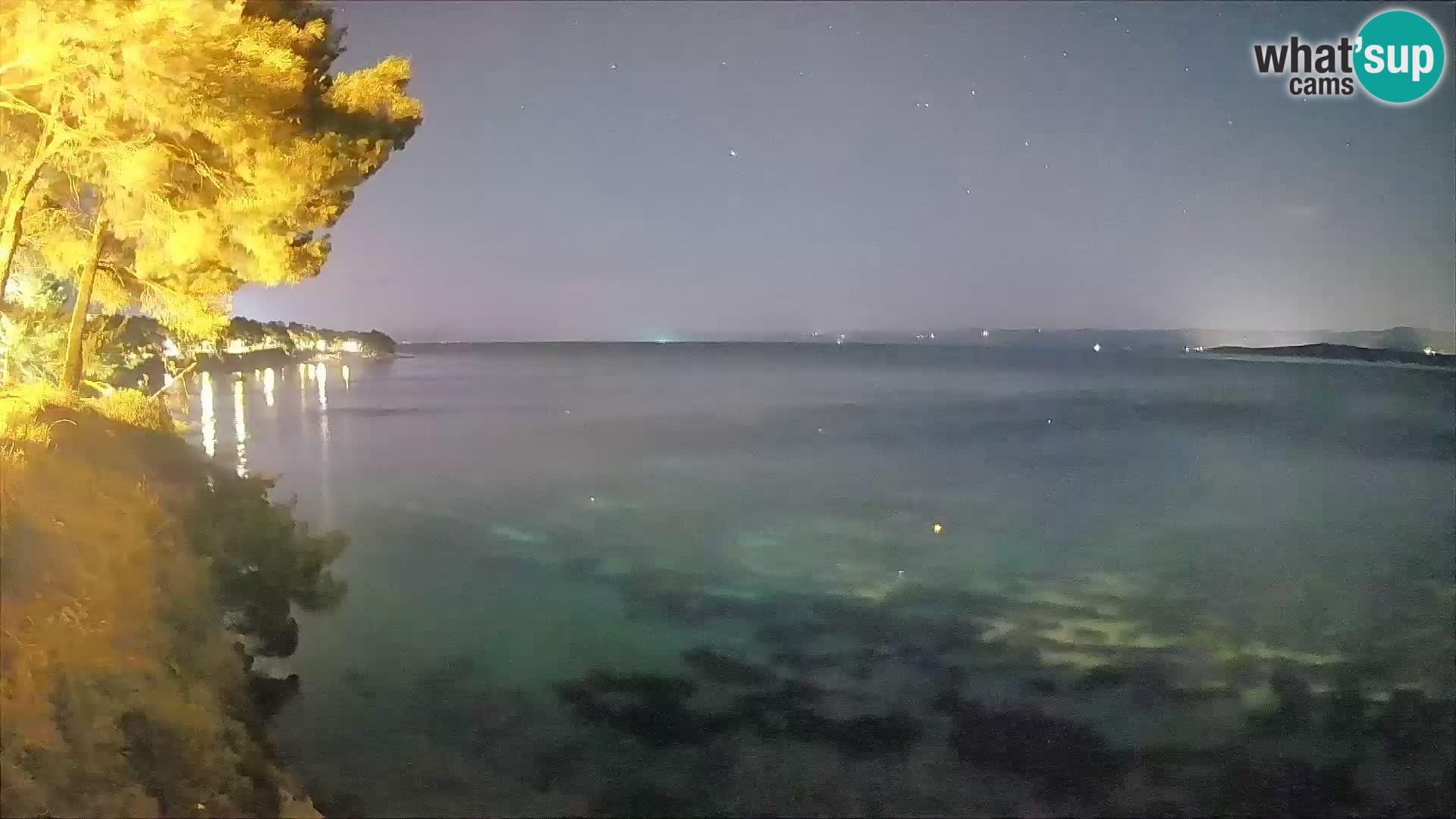 Webcam Playa Potočine Bol – Vista en vivo de Borak Beach, Isla de Brač