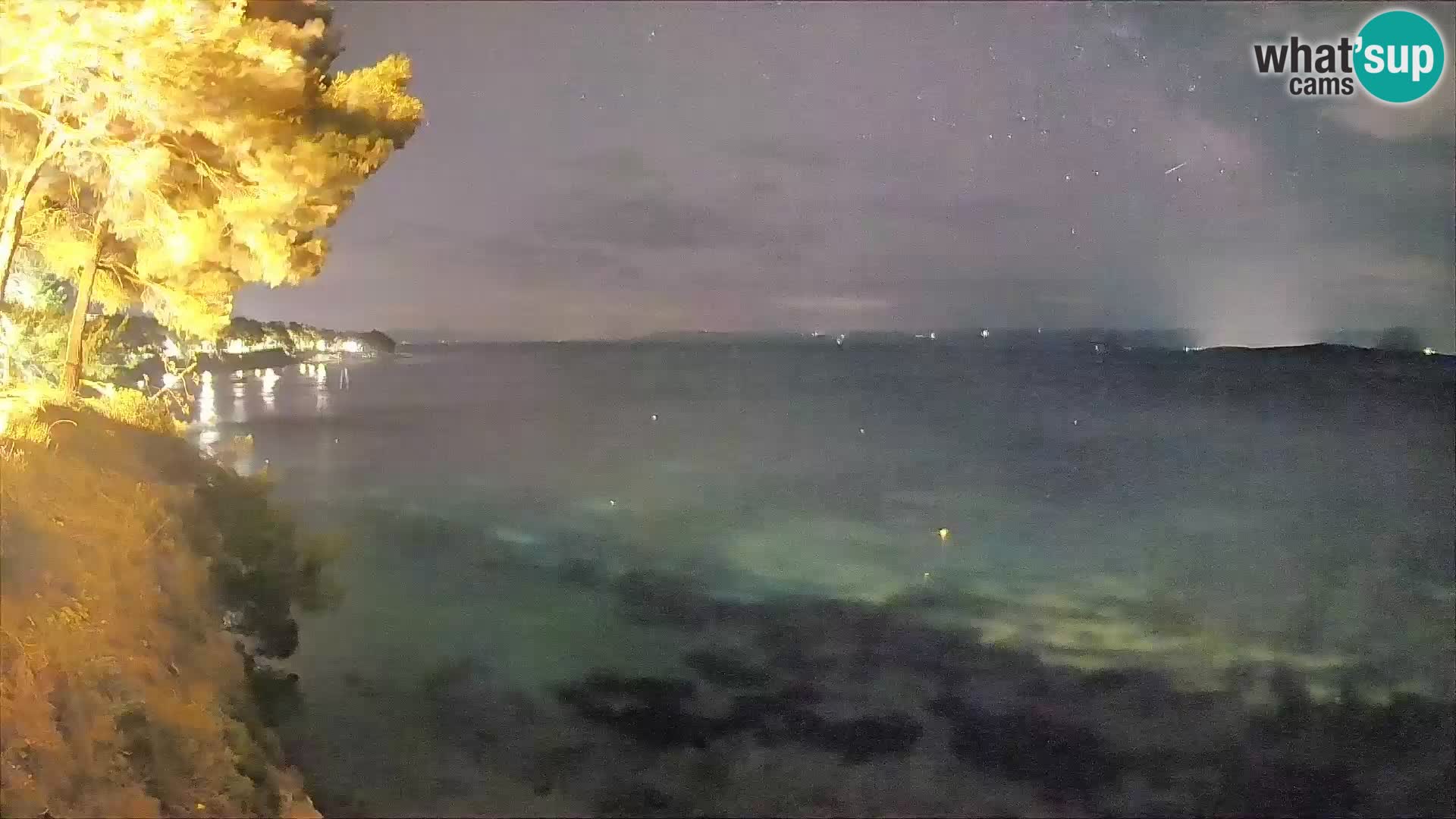 Webcam Playa Potočine Bol – Vista en vivo de Borak Beach, Isla de Brač