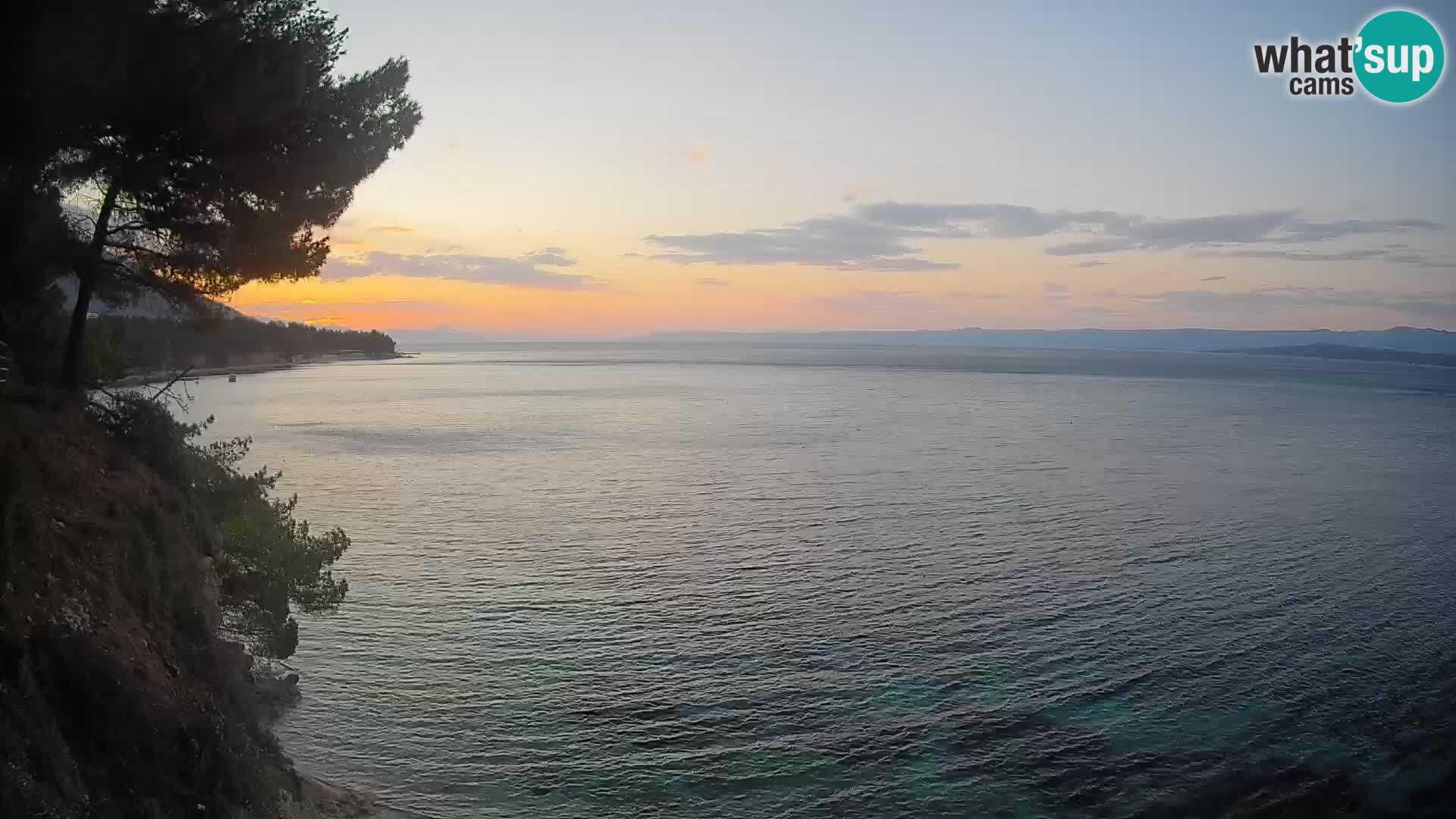 Webcam Potočine Beach Bol – Live View of Borak Beach, Brač Island