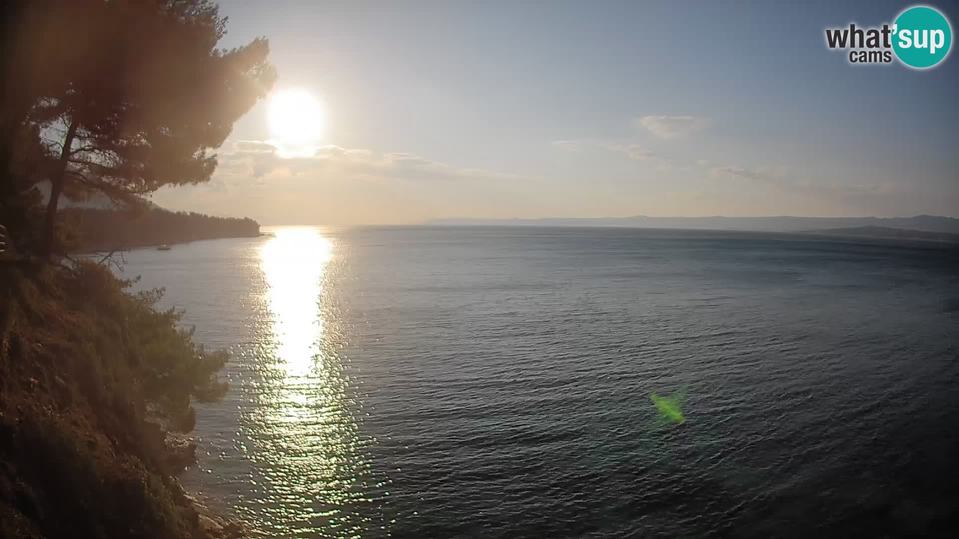 Web kamera Potočine Bol – Pogled uživo na plažu Borak, otok Brač