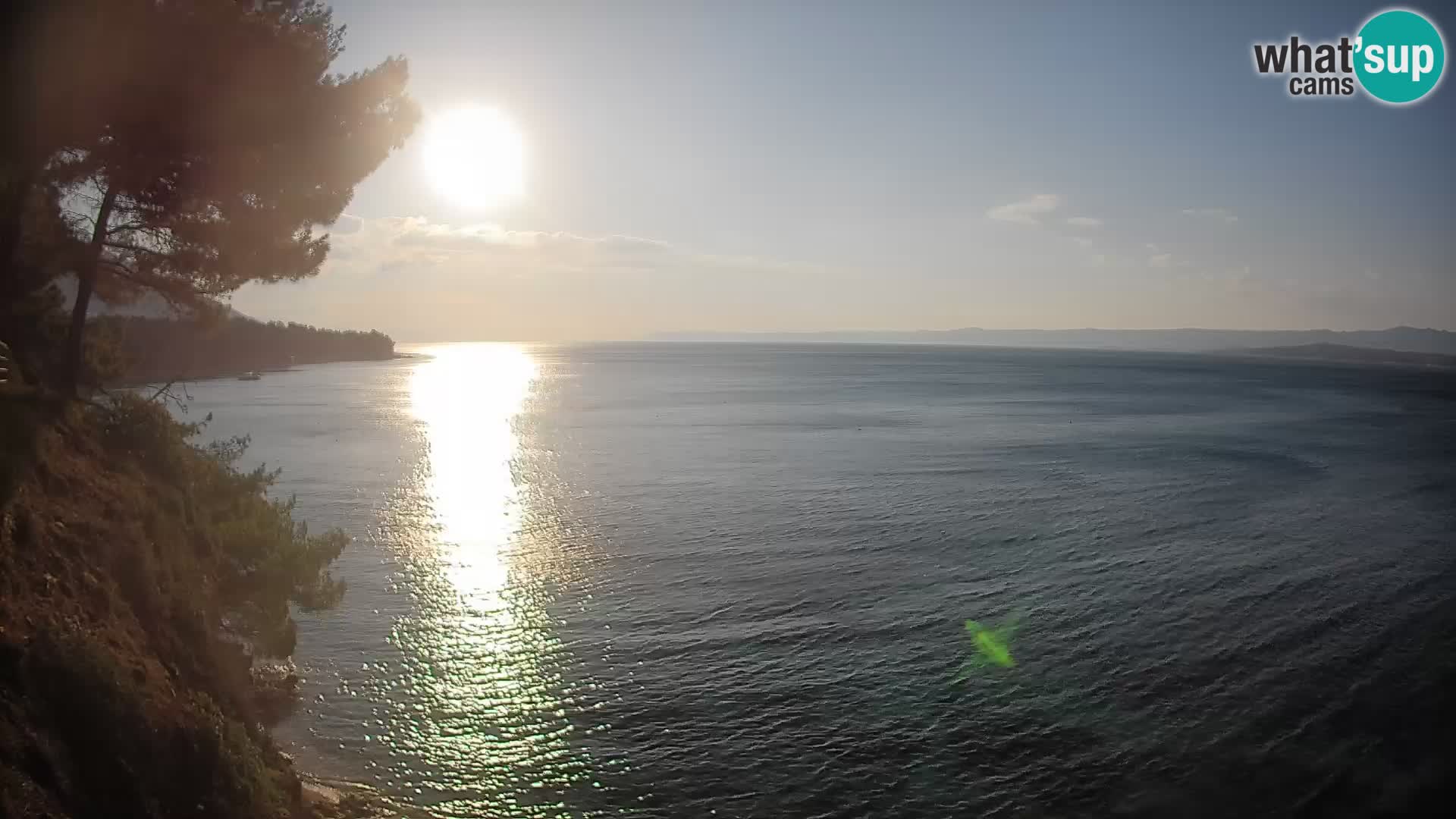 Webcam plage Potočine Bol – Vue en direct sur Borak Beach, île de Brač