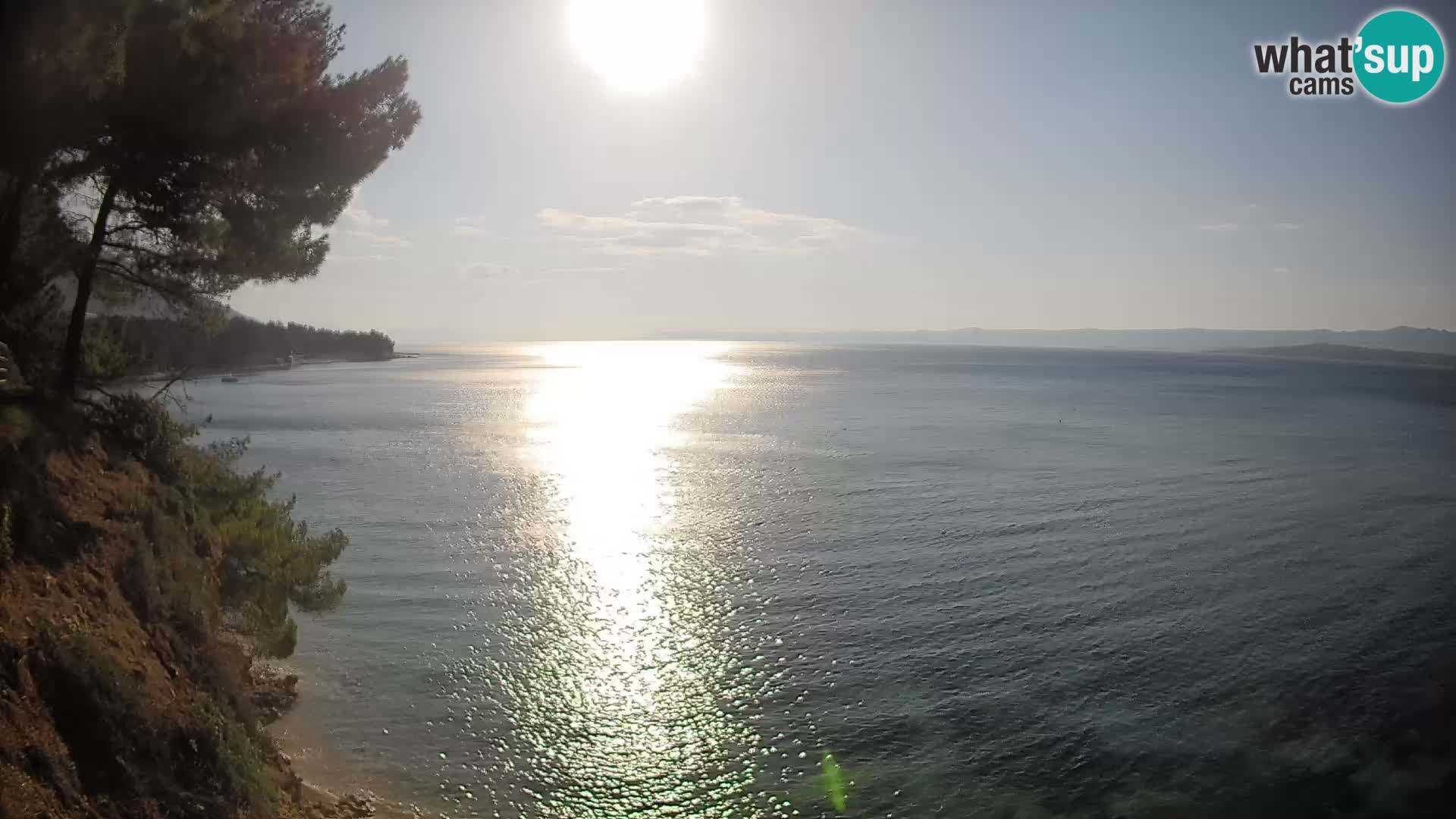 Webcam Strand Potočine Bol – Liveblick auf Borak Beach, Insel Brač