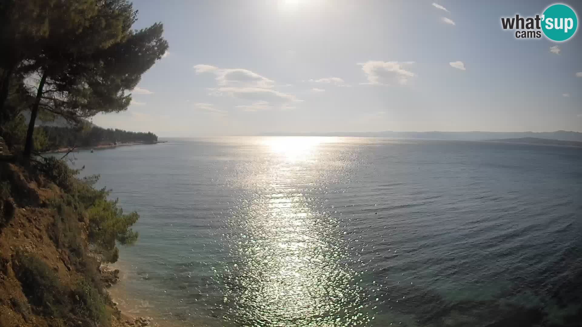 Webcam Strand Potočine Bol – Liveblick auf Borak Beach, Insel Brač