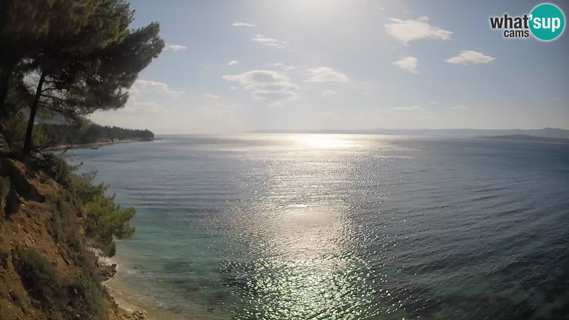 Webcam Potočine Beach Bol – Live View of Borak Beach, Brač Island