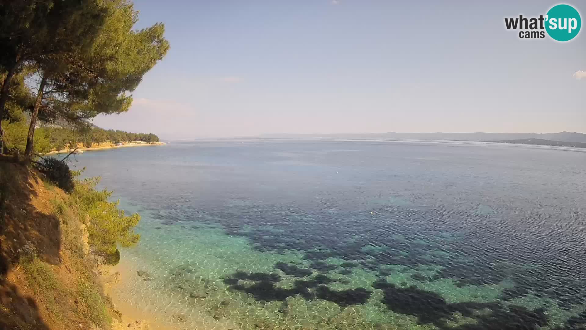 Webcam plage Potočine Bol – Vue en direct sur Borak Beach, île de Brač