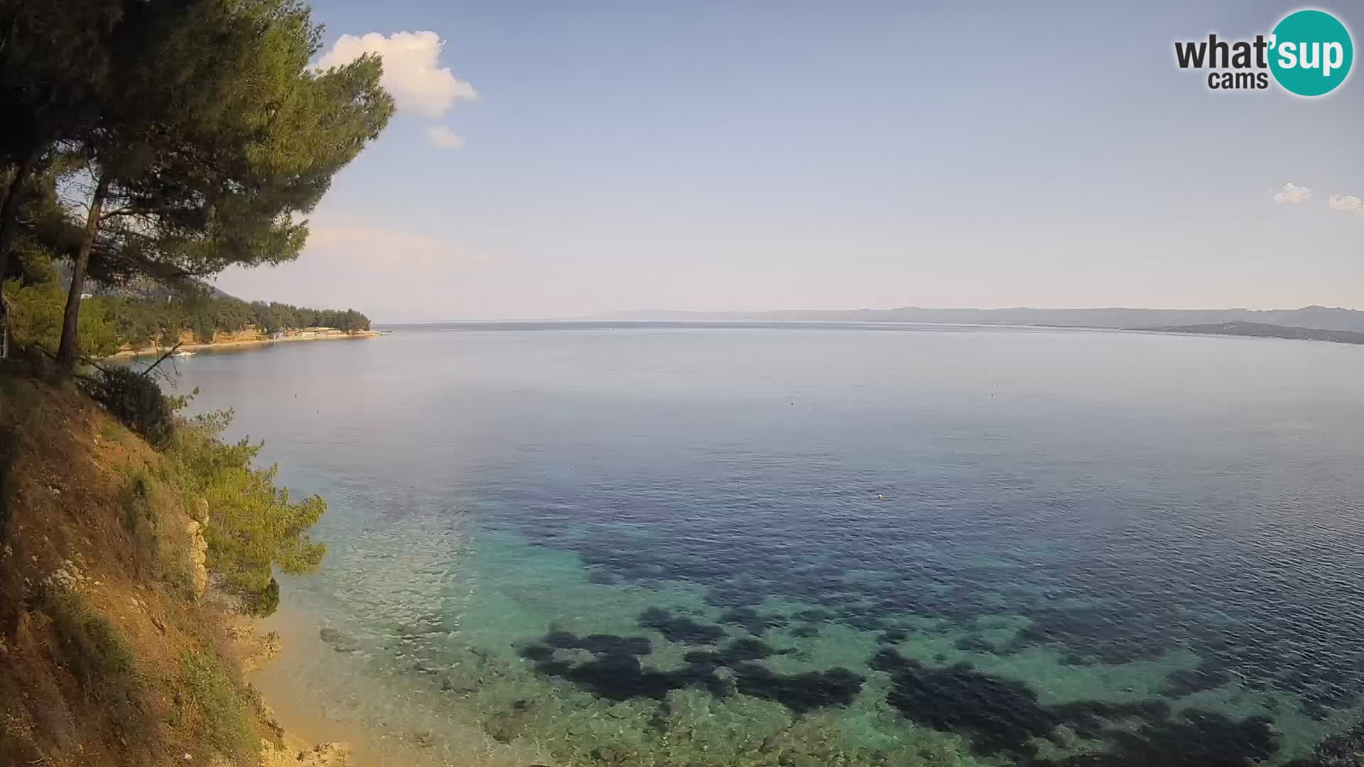 Webcam Playa Potočine Bol – Vista en vivo de Borak Beach, Isla de Brač