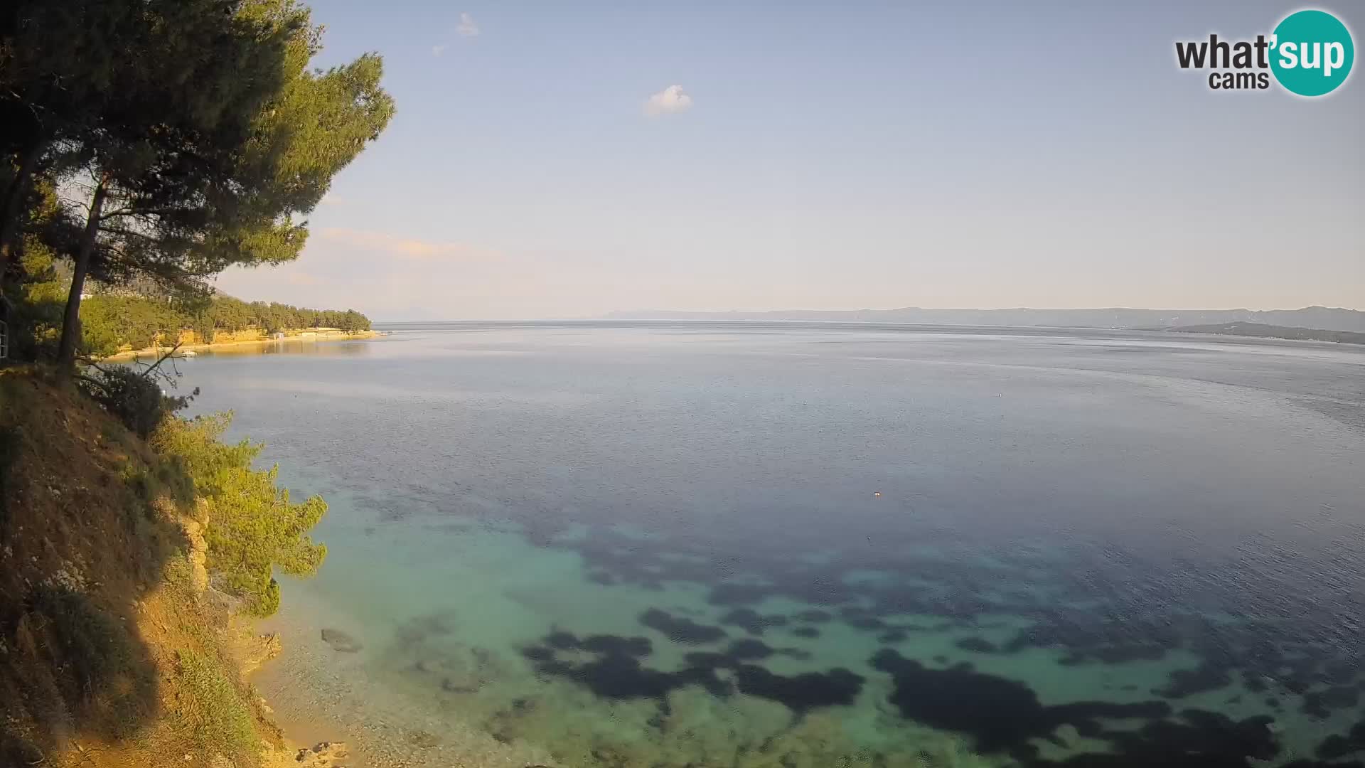 Webcam Strand Potočine Bol – Liveblick auf Borak Beach, Insel Brač