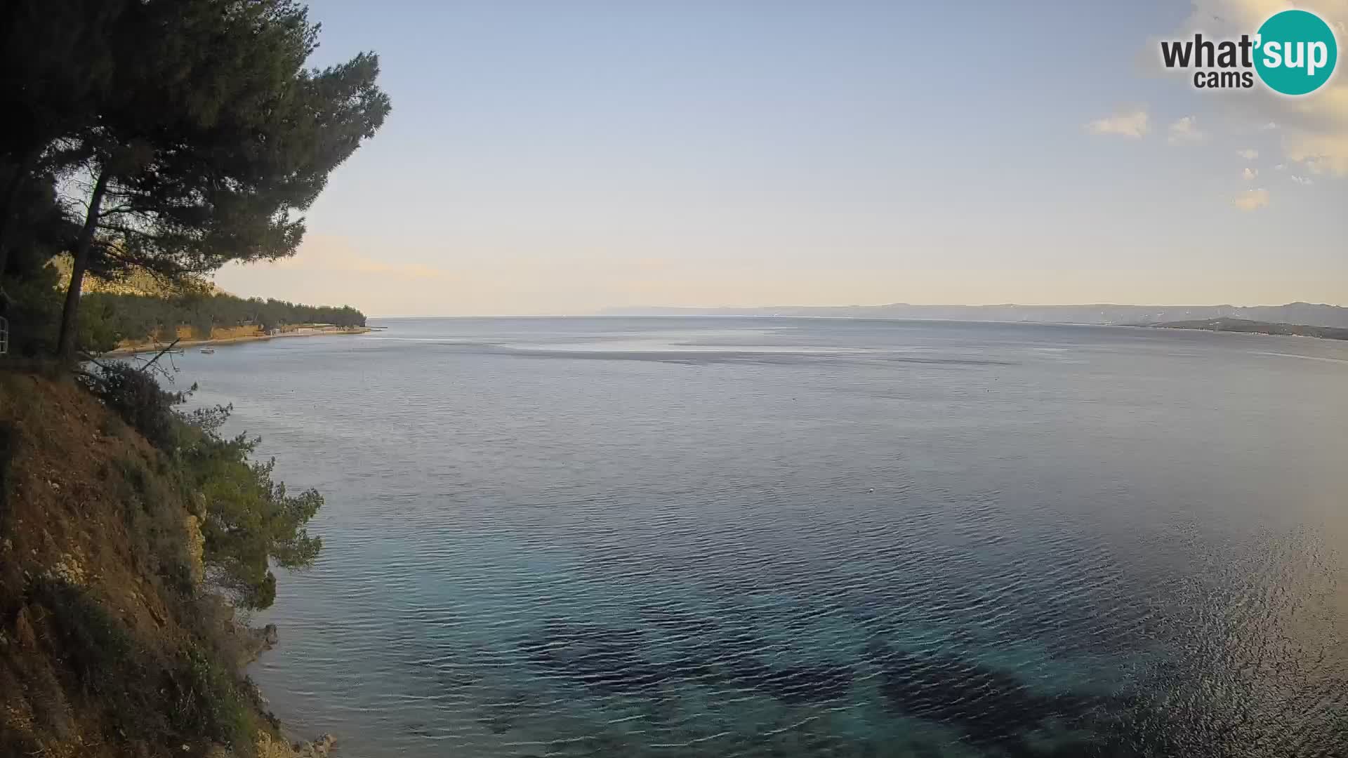 Webcam Potočine Beach Bol – Live View of Borak Beach, Brač Island