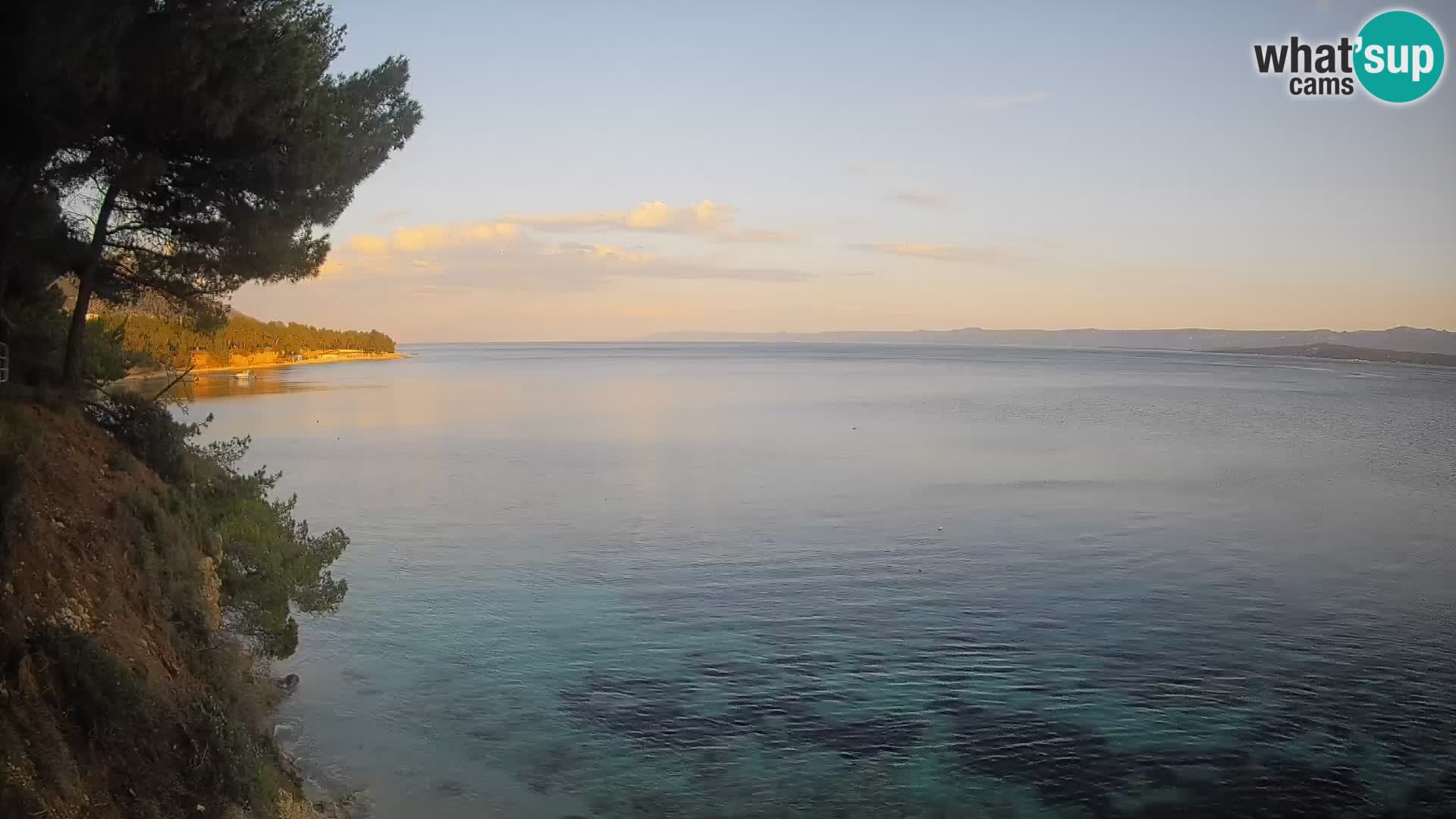 Webcam plage Potočine Bol – Vue en direct sur Borak Beach, île de Brač