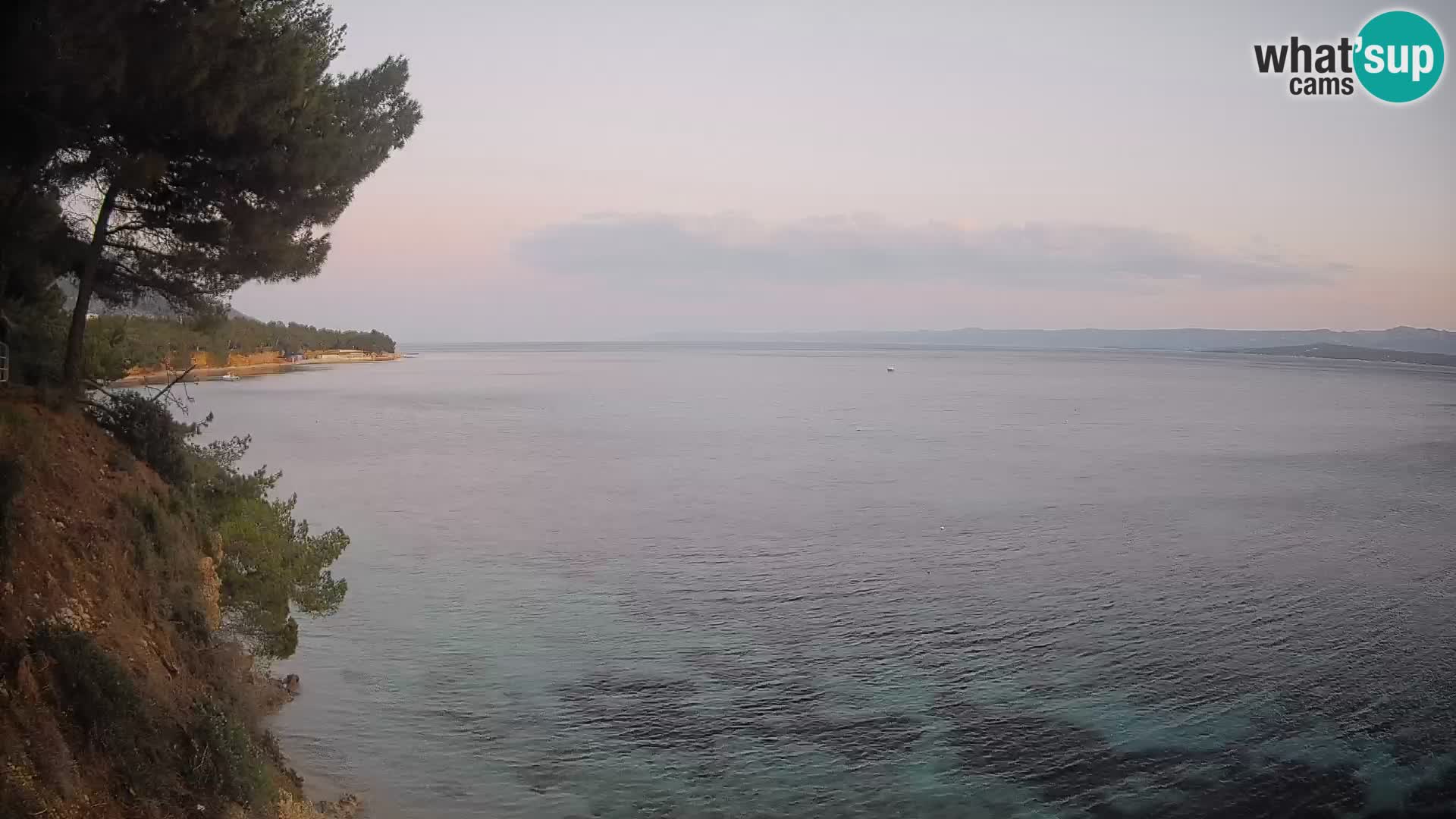 Webcam Potočine Beach Bol – Live View of Borak Beach, Brač Island