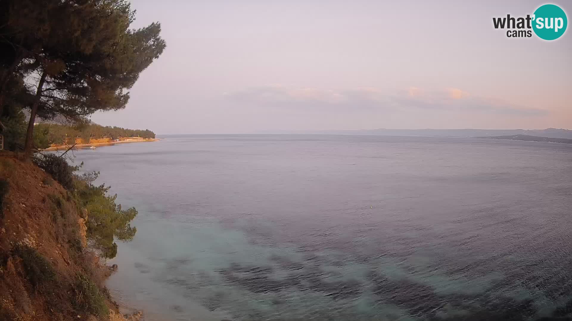 Webcam Strand Potočine Bol – Liveblick auf Borak Beach, Insel Brač